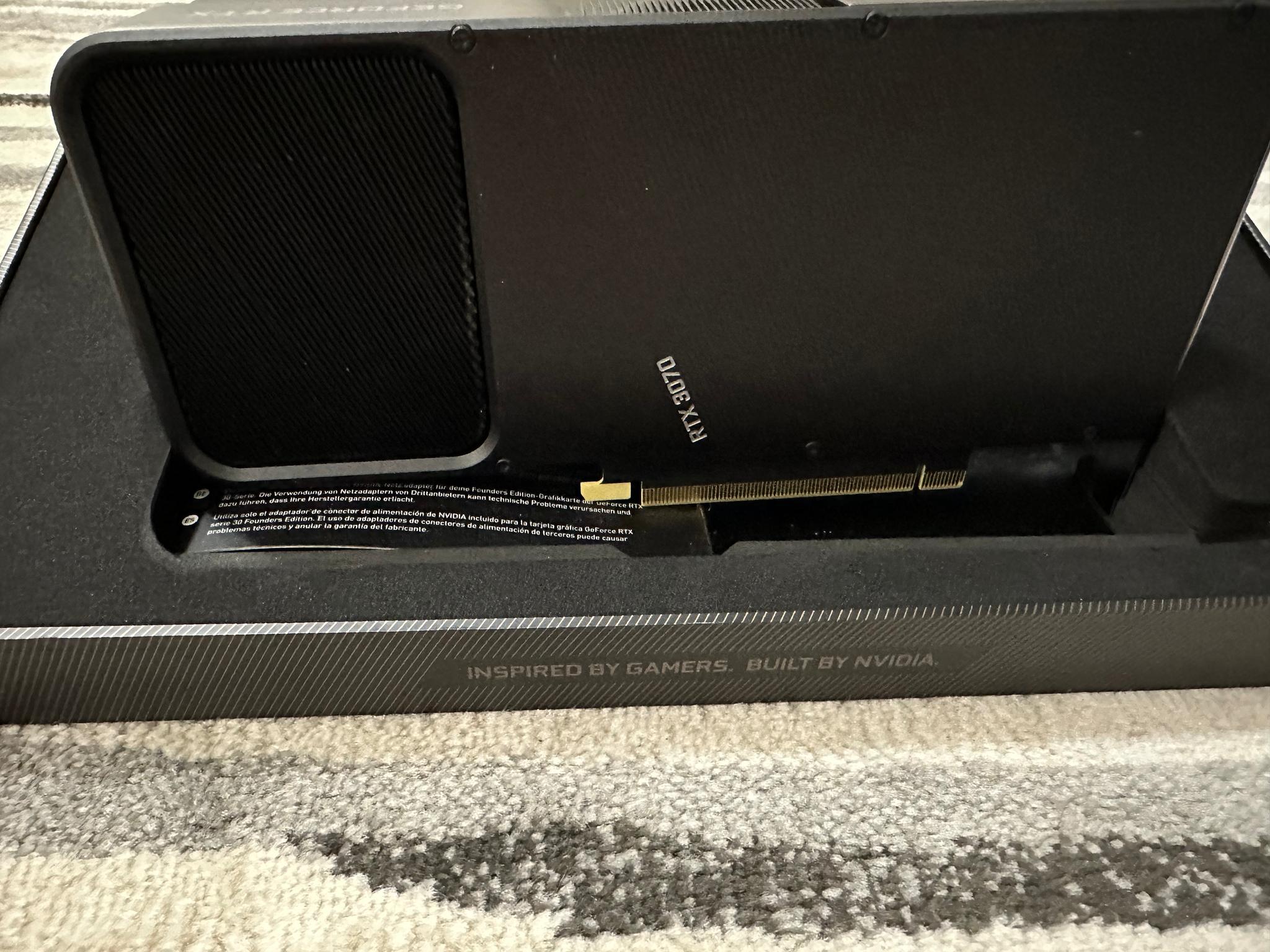 NVIDIA RTX 3070 Founders Edition - Great Condition