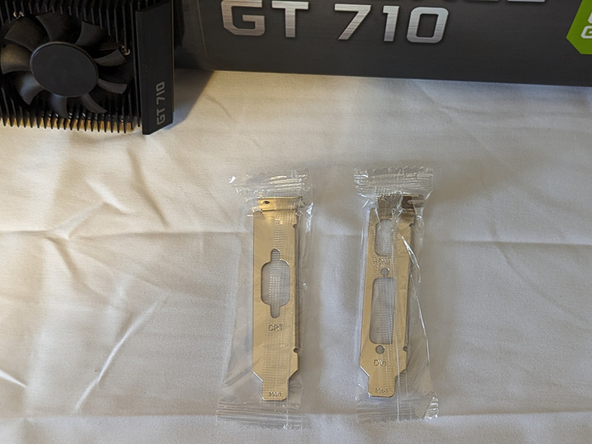 EVGA Nvidia GeForce GT 710 1GB DDR3 Low Profile PCIe 2.0 x8 Graphics Card - P/N: 01G-P3-2711-KR