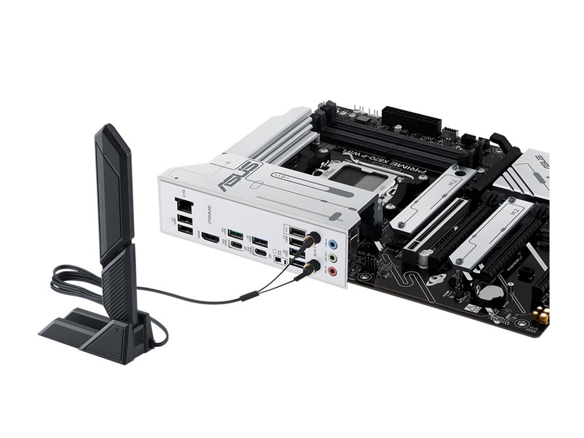ASUS X870-P Prime WiFi AMD AM5 ATX Motherboard High End Desktop Gaming