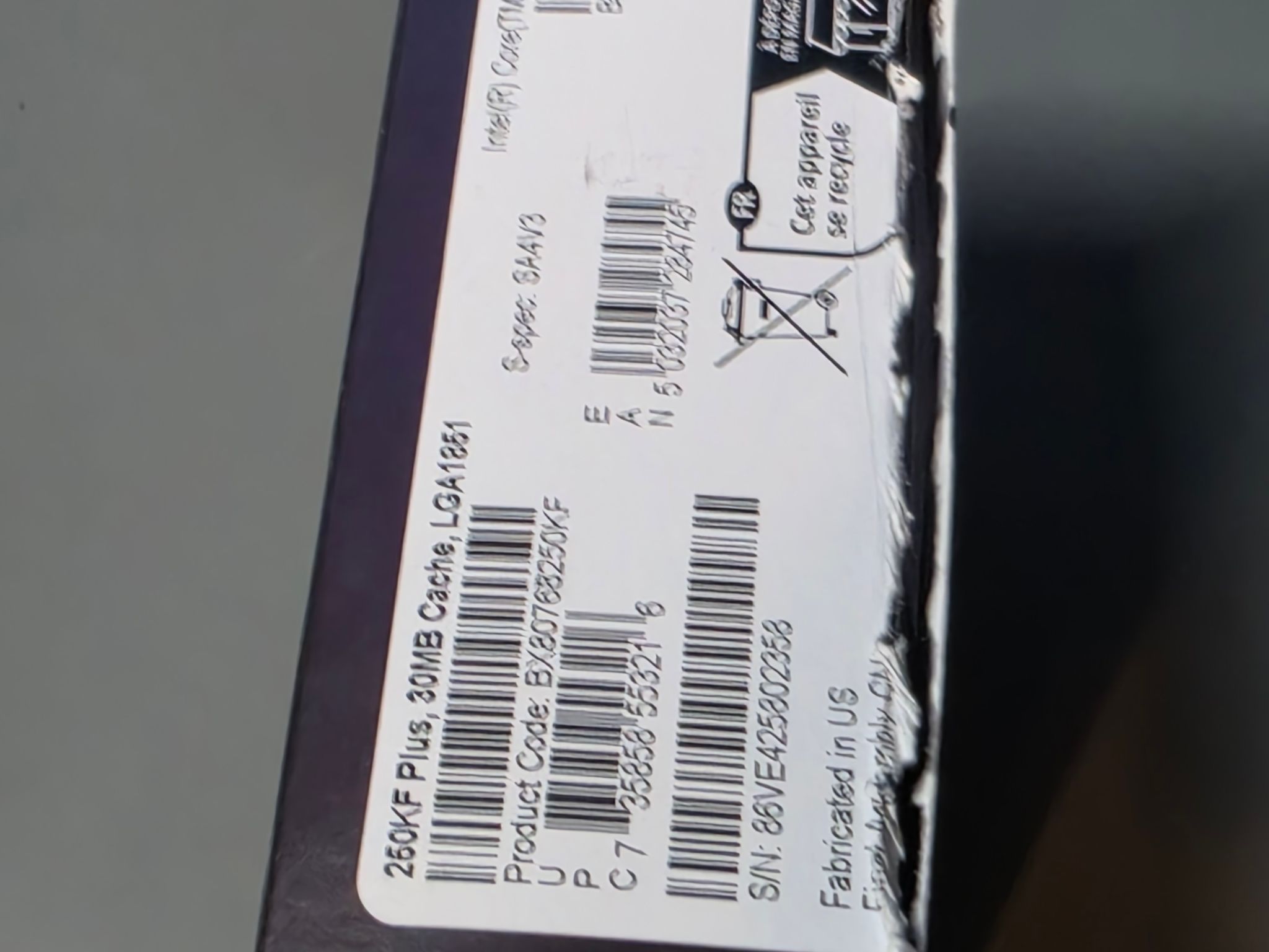 Intel Core Ultra 250kf Plus