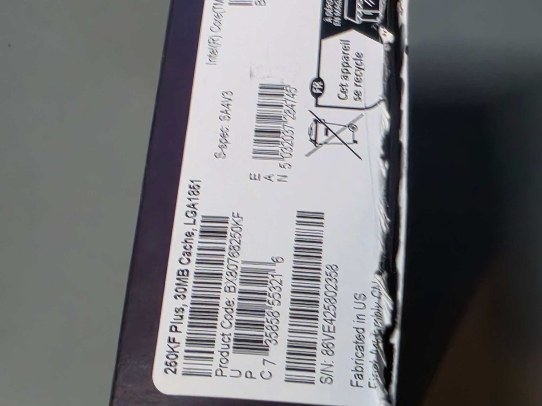 Intel Core Ultra 250kf Plus