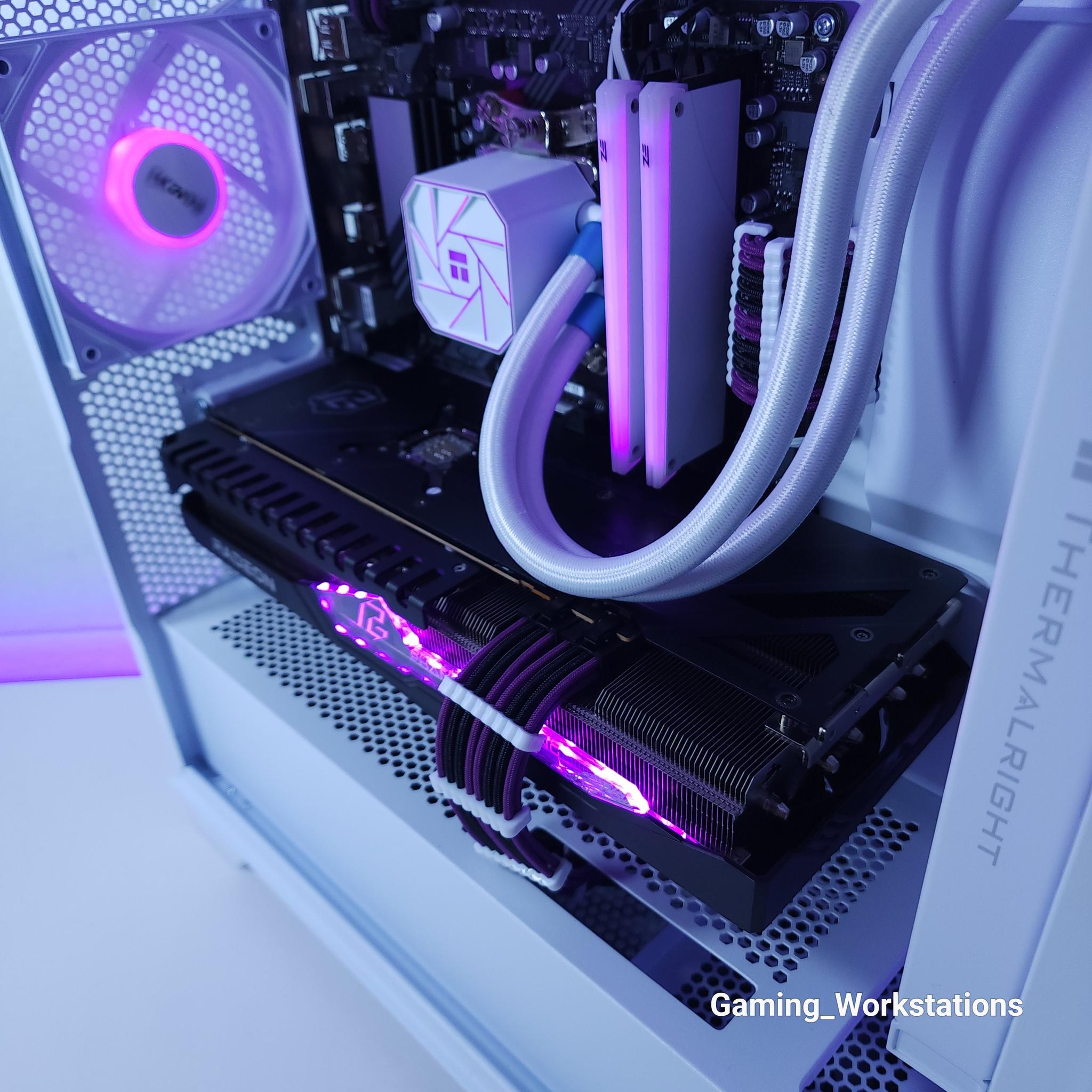 🤍💜RX 7700XT || Ryzen 5 7500F || 2TB NVMe SSD || 32GB 6000MHz || 1440p Gaming PC