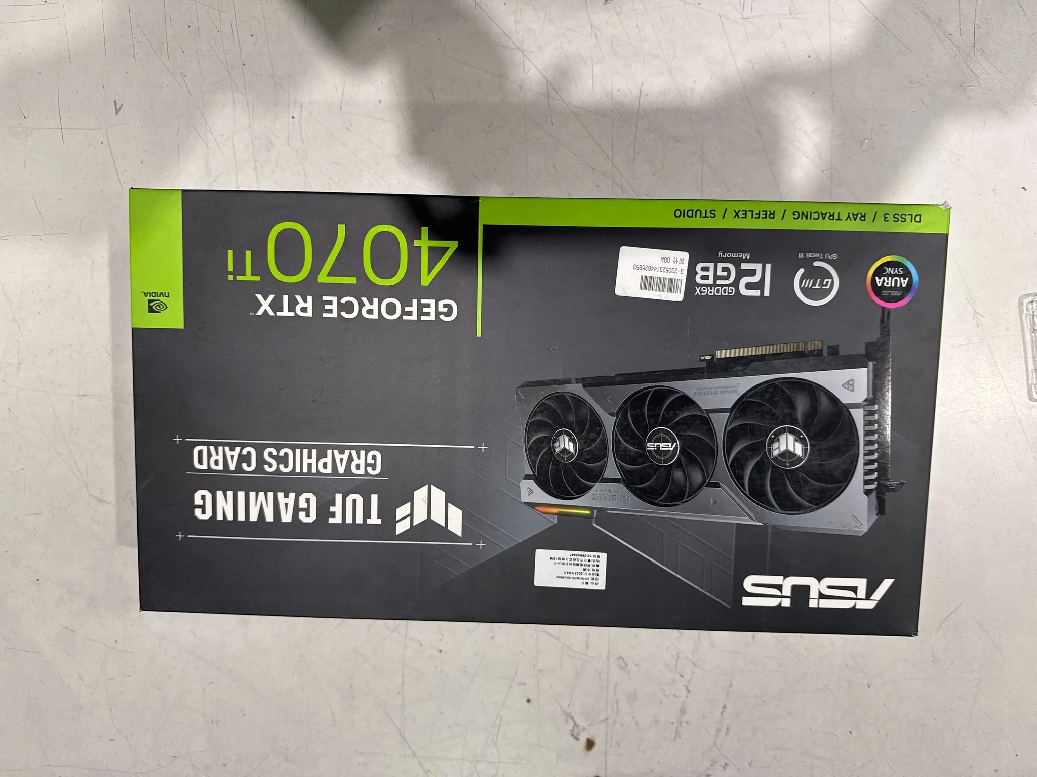ASUS TUF RTX 4070 Ti 12GB - Tested