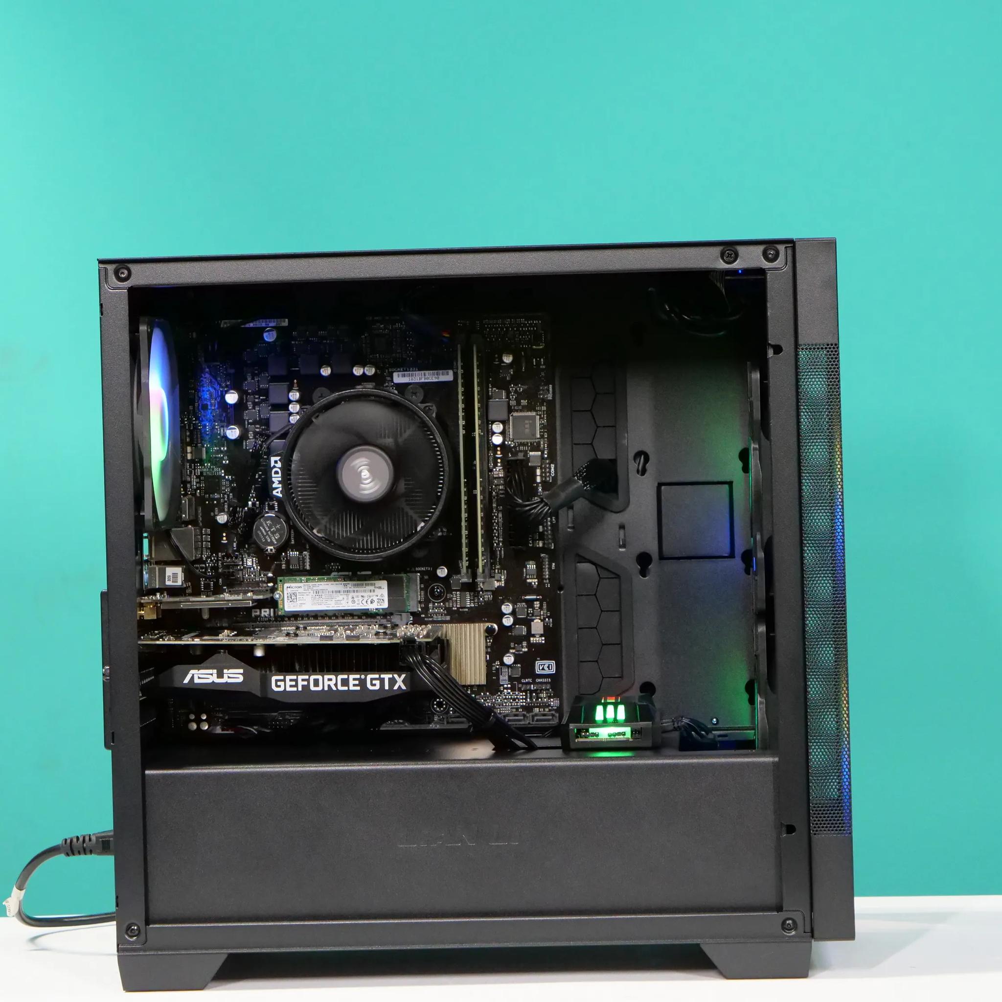 UCW Ready to Play E-Sports "QBB" Build (Ryzen 3 1200 + GTX 1650 Super 4GB + 500GB nvme)