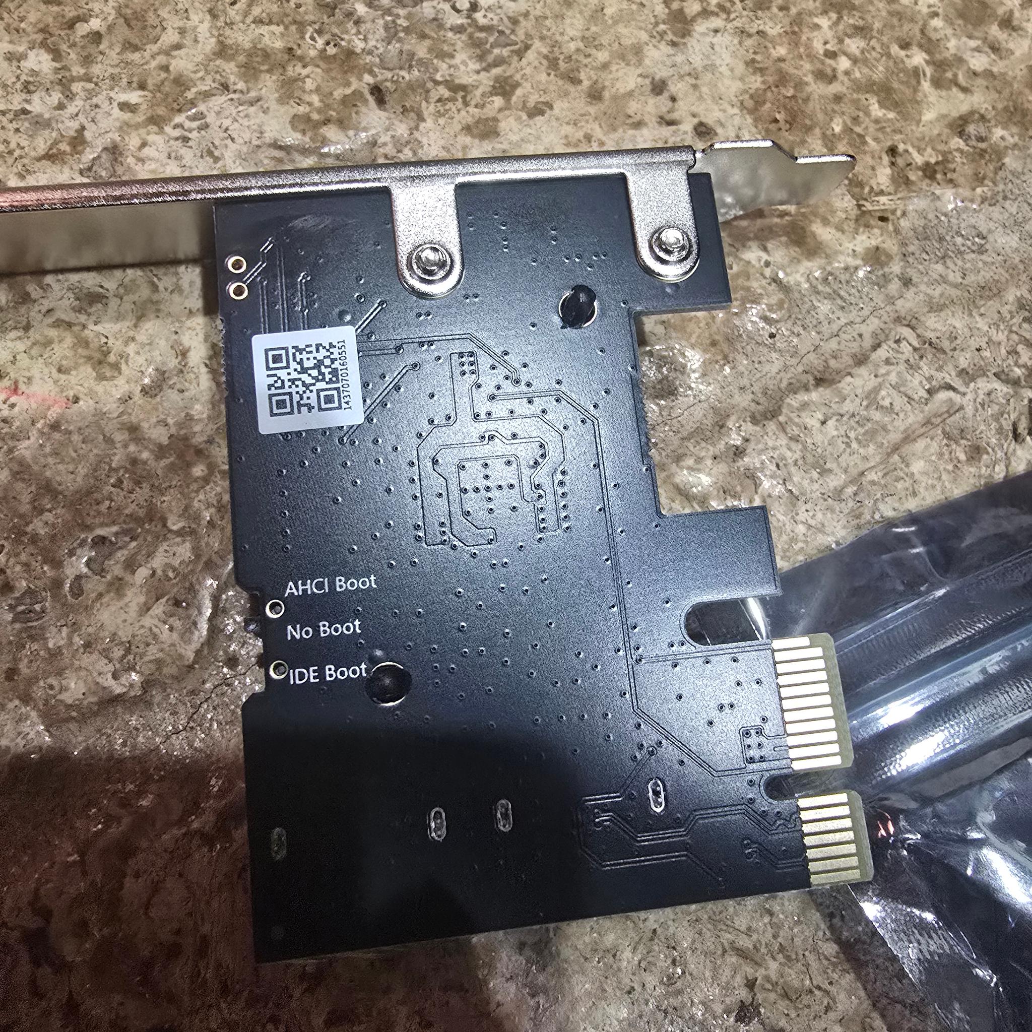 ELUTENG PCIE SATA Expansion Card 2 Ports PCIE to SATA Card 6Gbps