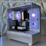 RTX 3060 Ti 8GB, Ryzen 5 5600X, 32GB RAM | White RGB Gaming Computer/PC