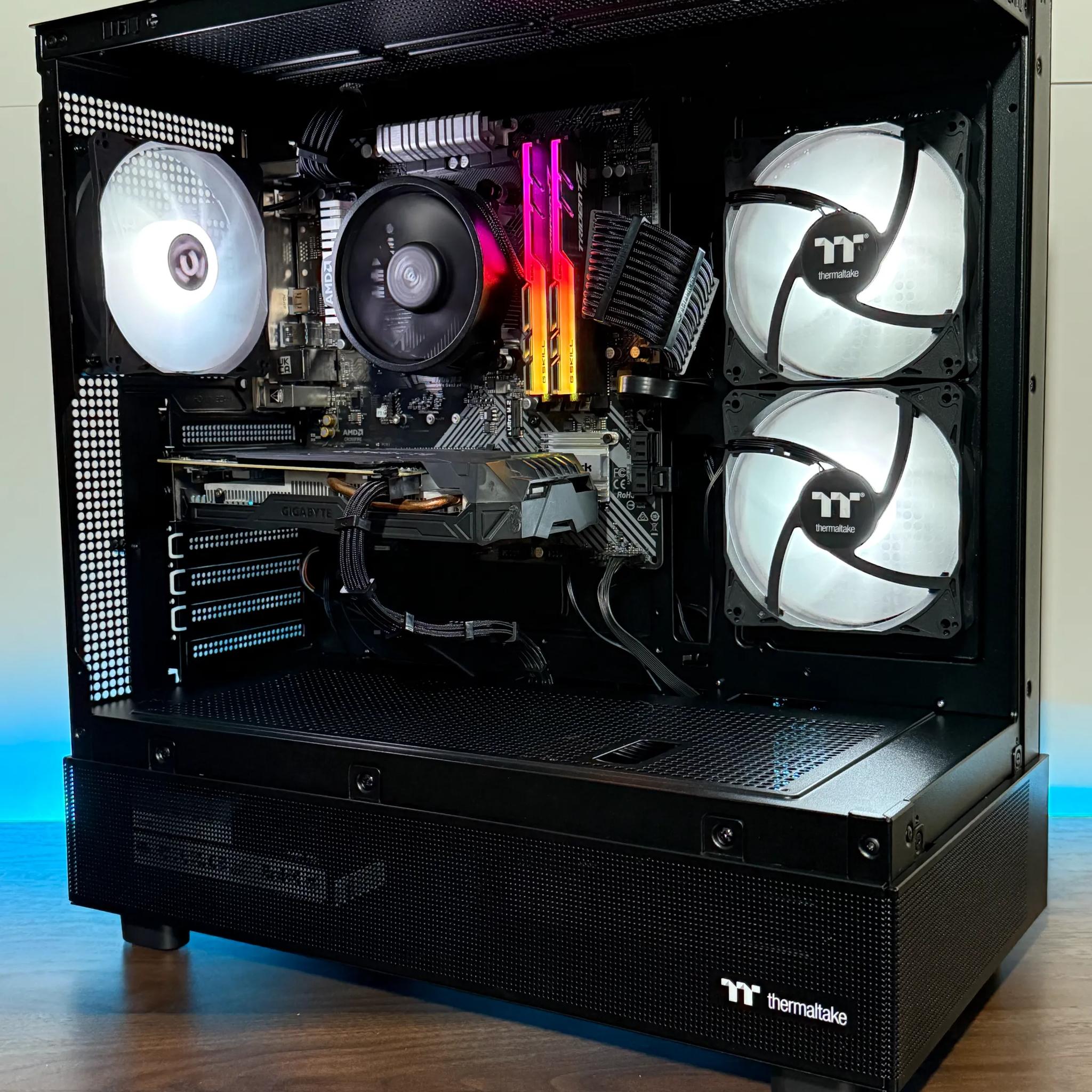 *Black Friday Sale* ⚡️ Esports RGB Gaming PC | GTX 1060 | Ryzen 5 | 16GB RAM | 512GB SSD |