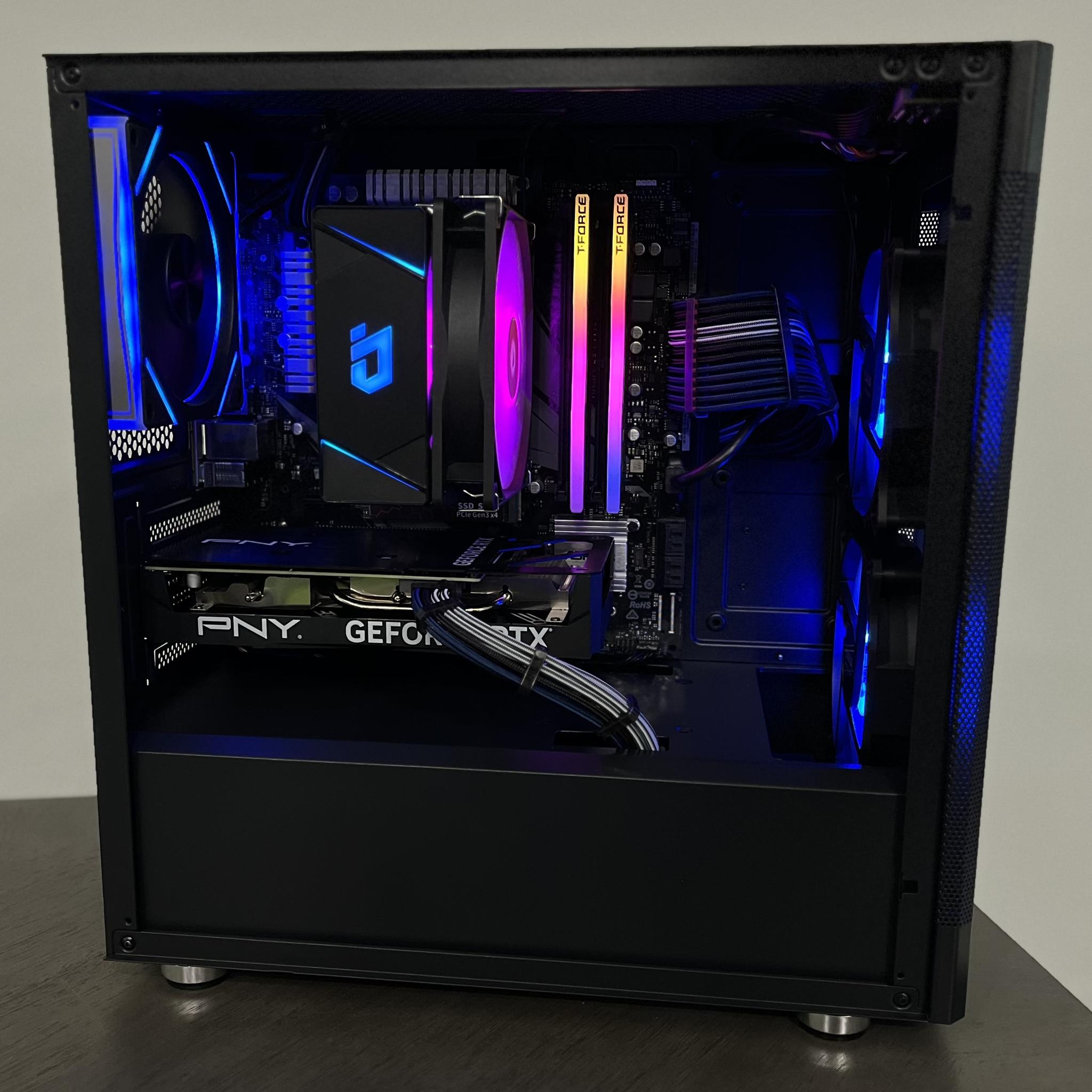 🌙 - Ryzen 5 5600 | RTX 4060 - MidnightBlu v1 - 🌙
