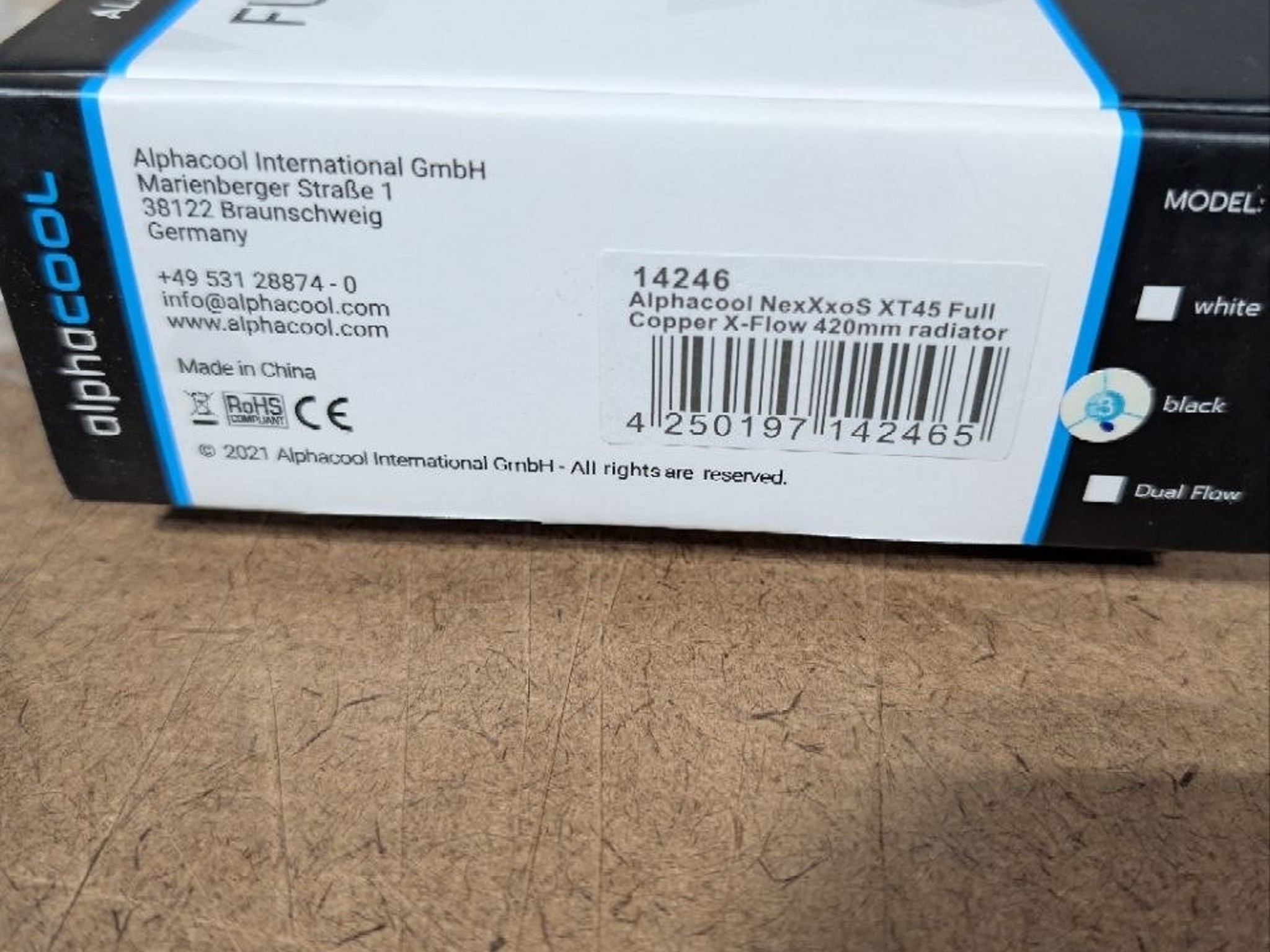 Alphacool NexXxoS XT45 Full Copper X-Flow 420mm Radiator (14246)