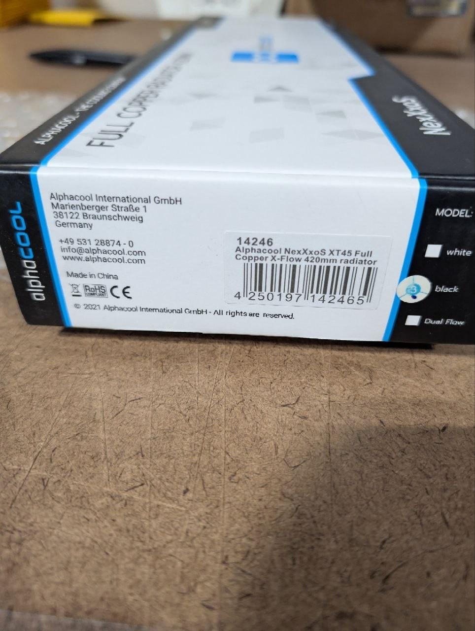 Alphacool NexXxoS XT45 Full Copper X-Flow 420mm Radiator (14246)