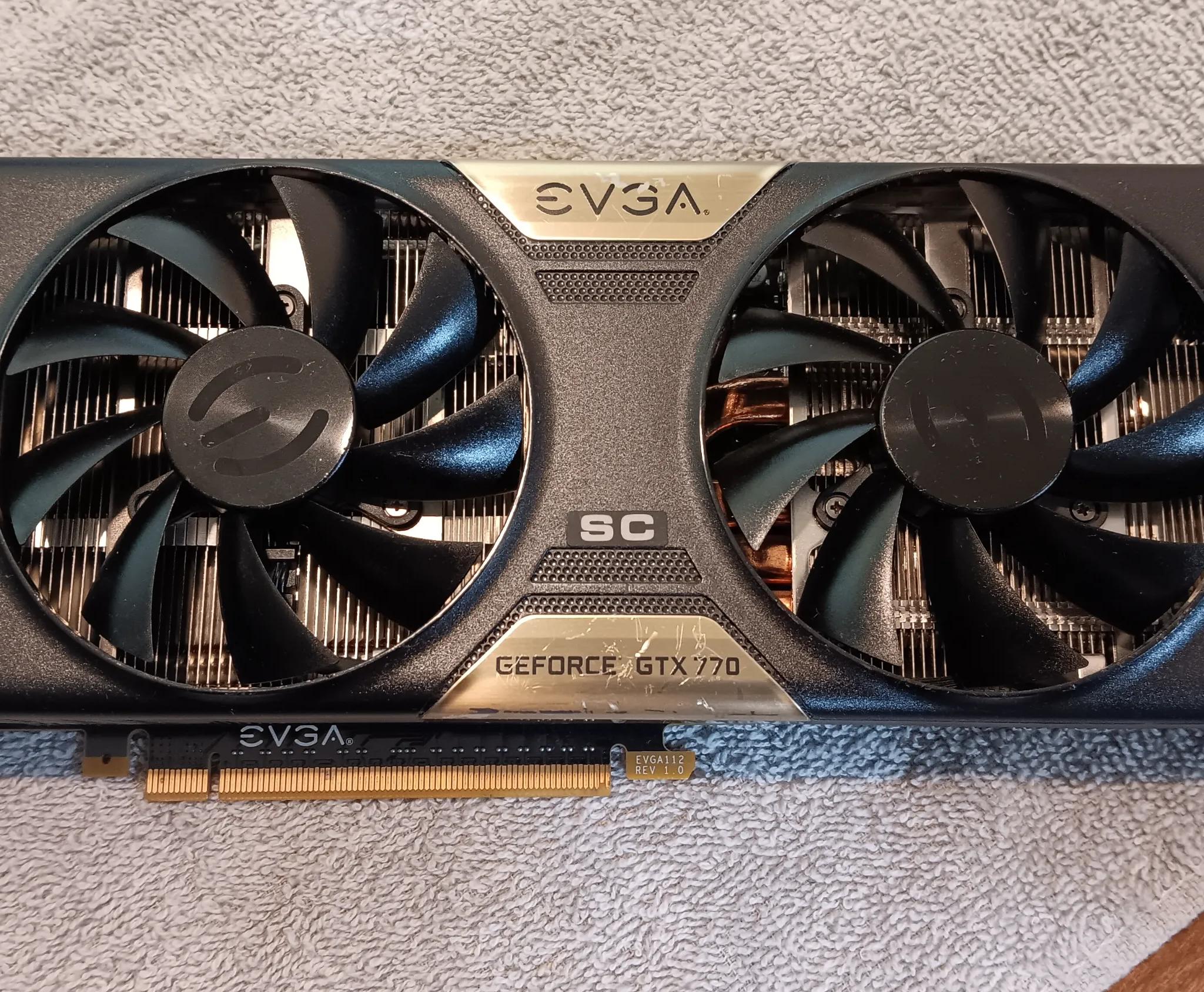EVGA GeForce GTX-770 SC 4GB Graphics Card
