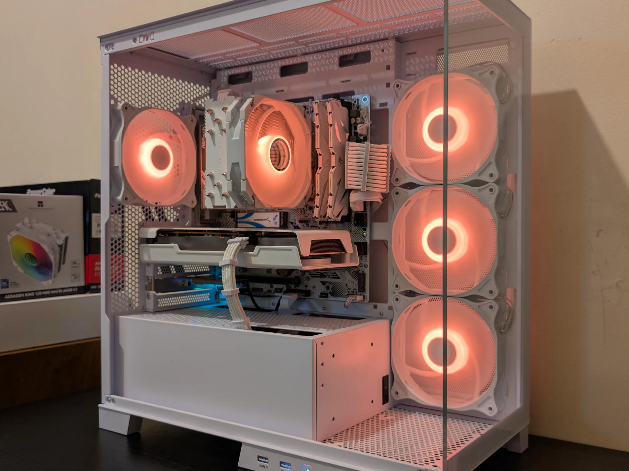 🐻‍❄️ White Gaming PC | RX 6600 | Ryzen 5 3600 | 1TB SSD | 32GB RAM | WiFi 6 & Bluetooth 🐻‍❄️