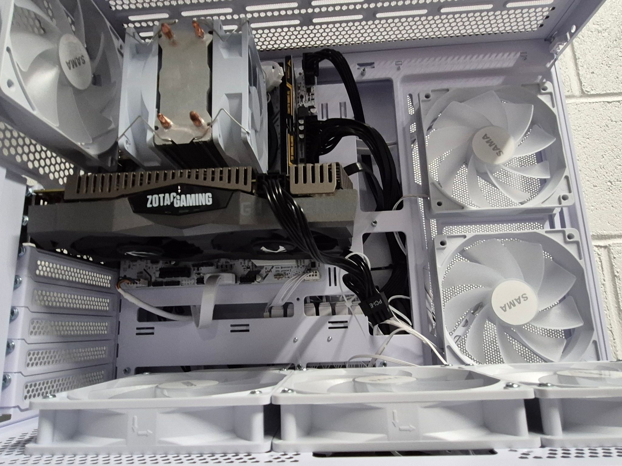 All-White Custom RTX Gaming PC RTX 2060|12-Core Intel|16GB DDR4|500GB M.2