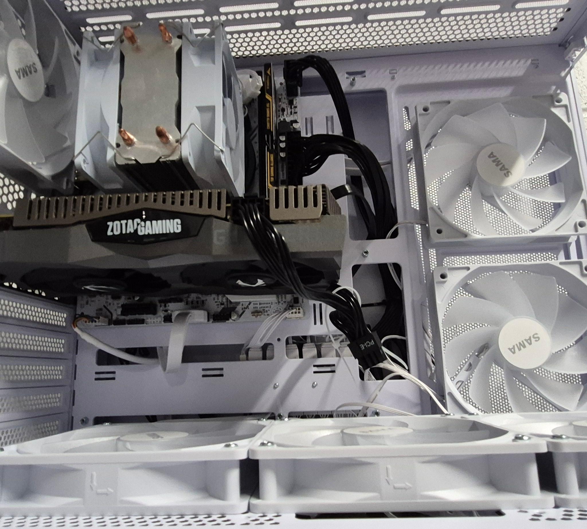 All-White Custom RTX Gaming PC RTX 2060|12-Core Intel|16GB DDR4|500GB M.2