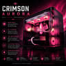 ⚫️"Crimson Aurora"🟠 | 1440p Gaming | RTX 4070 Super | Ryzen 5 7600X | 32B DDR5 | 1TB Storage