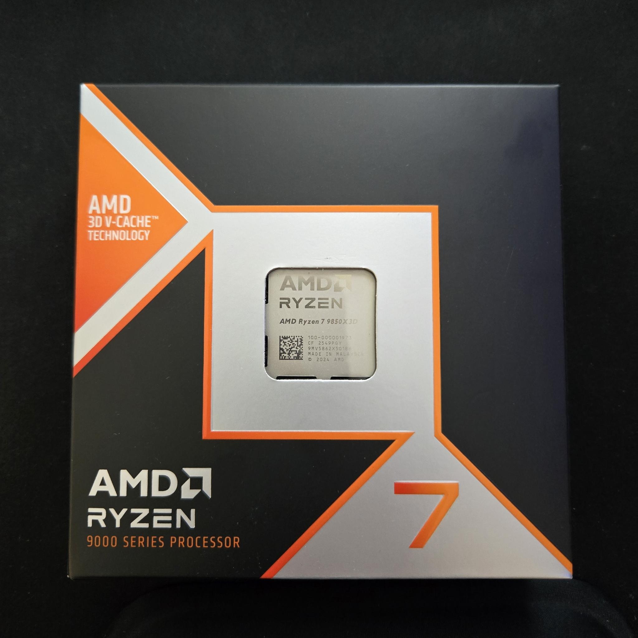 AMD Ryzen 7 9850X3D *NEW*