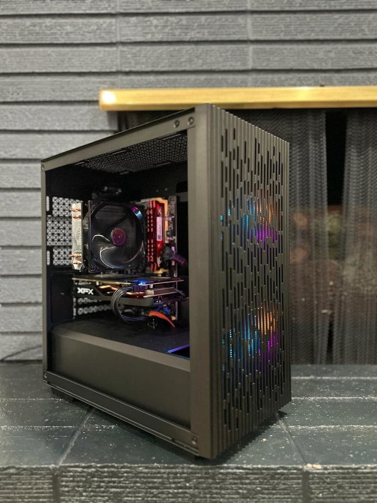 Intel i5/RX 570, 16GB RAM, 240+1TB SSD, 500W Budget Static RGB Gaming PC