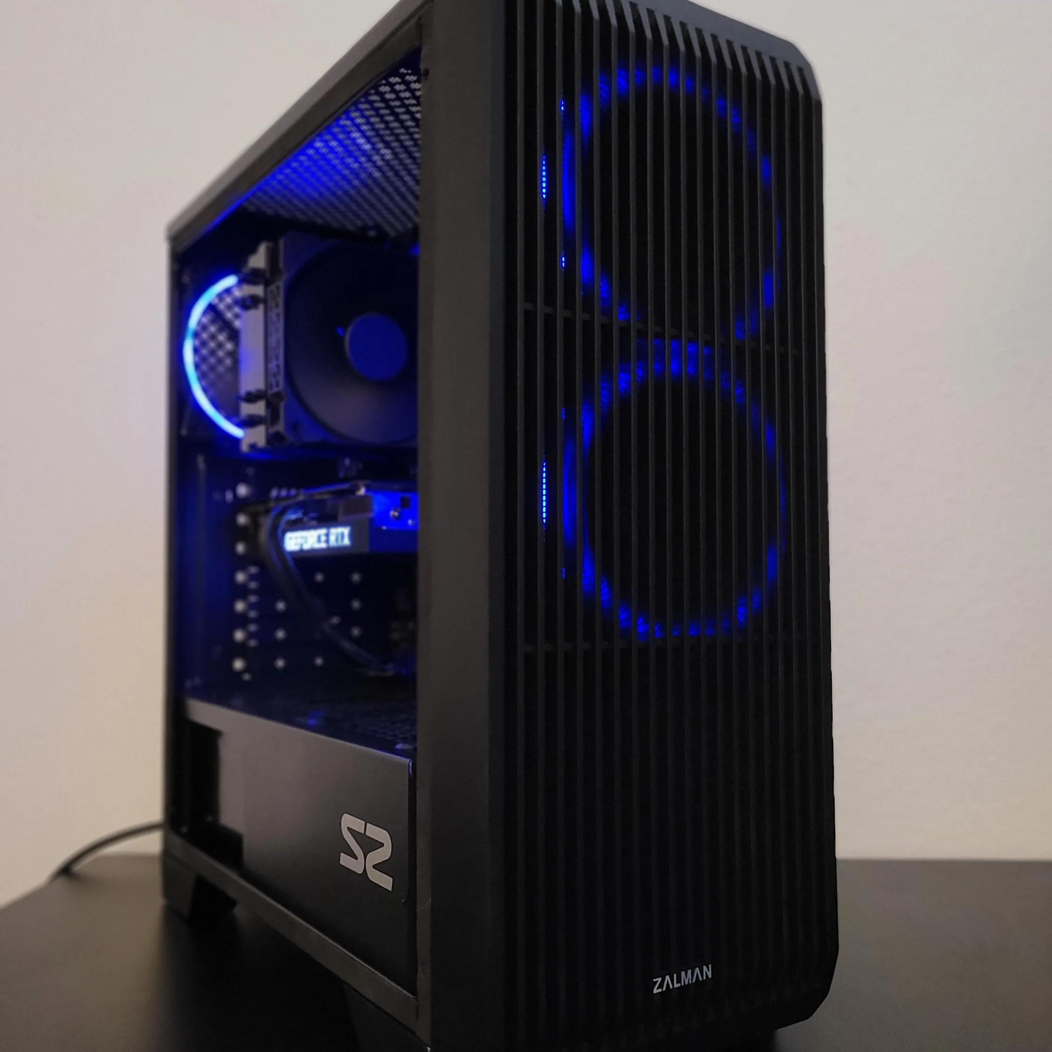 Void 1080  // Ryzen 7 5700x // RTX 3060ti // 16GB DDR4 // 256GB SSD+2TB HDD // WIFI + BT