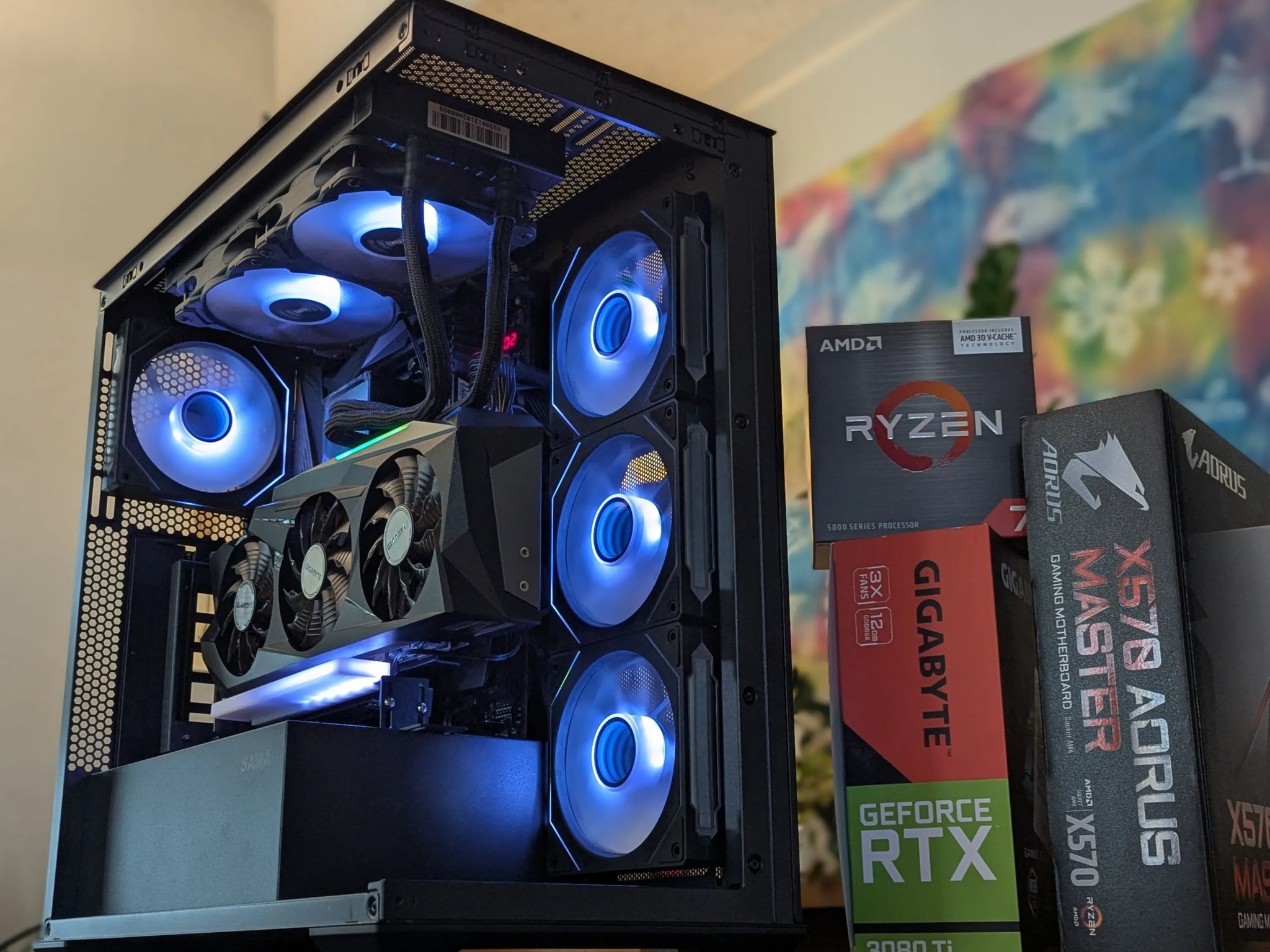 ⚔️ Obsidia – 3080 TI + 5800X3D Gaming Powerhouse | 1440p/4K Monster Build