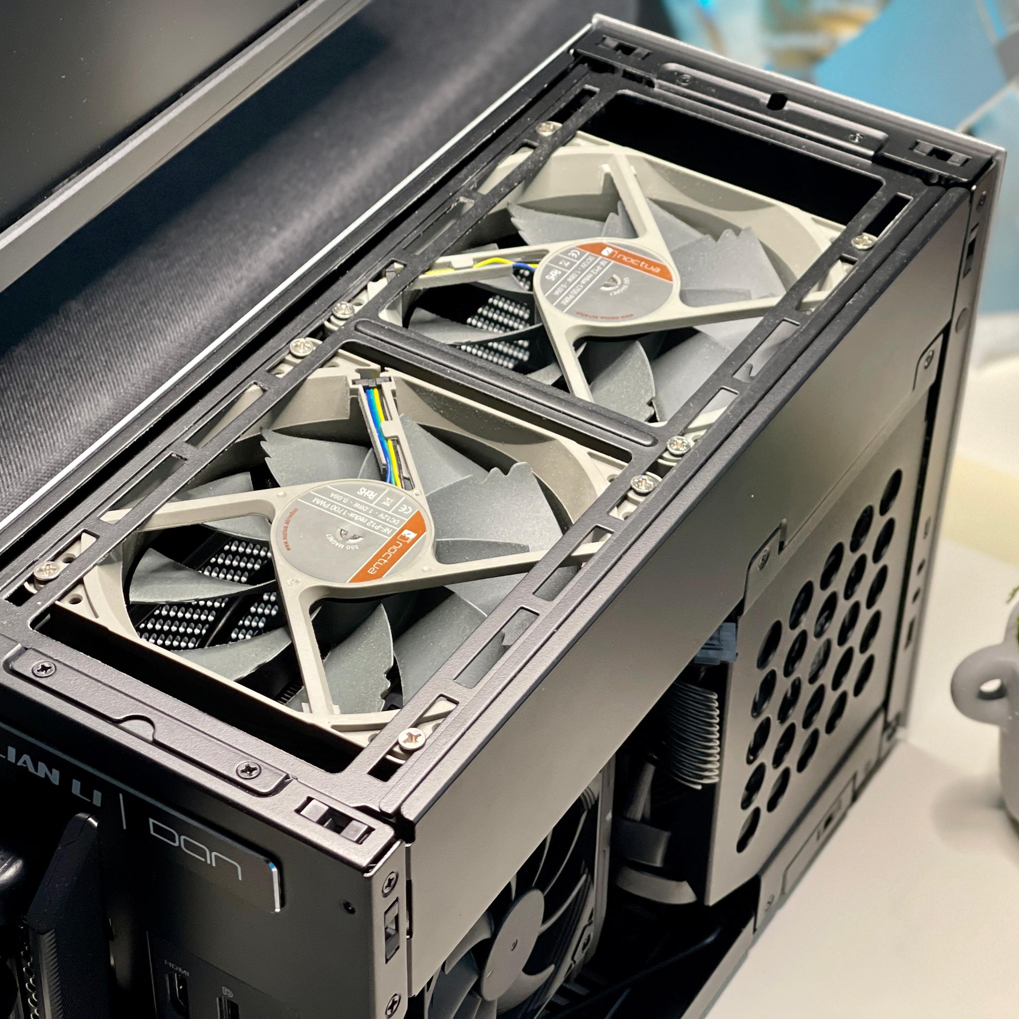 Silver Bullet 🎮 RTX 3090, Intel 13600K, 32GB DDR5, 2TB nvMe, ROG B660i, 850W, Lian Li, Noctua Fans