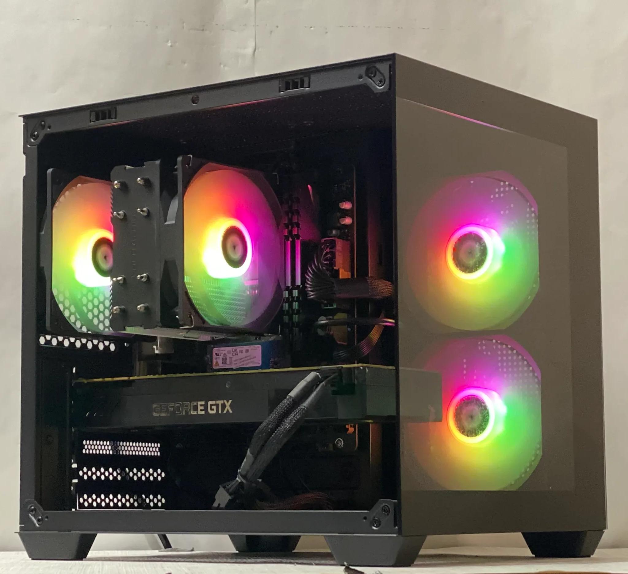 GTX 1070, Ryzen 5 2600, 16GB DDR4, 512GB NVMe SSD, WiFi - Budget Gaming PC