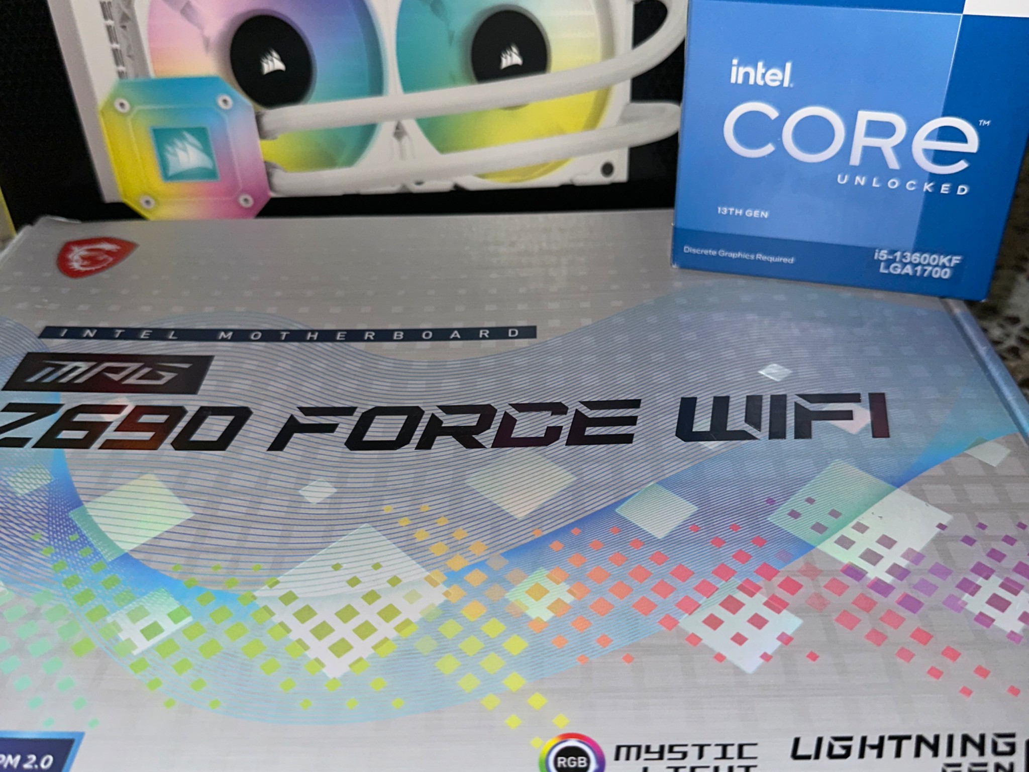 BUNDLE MSI Z690 Force WiFi Gaming Motherboard & Intel Core i5-13600kf