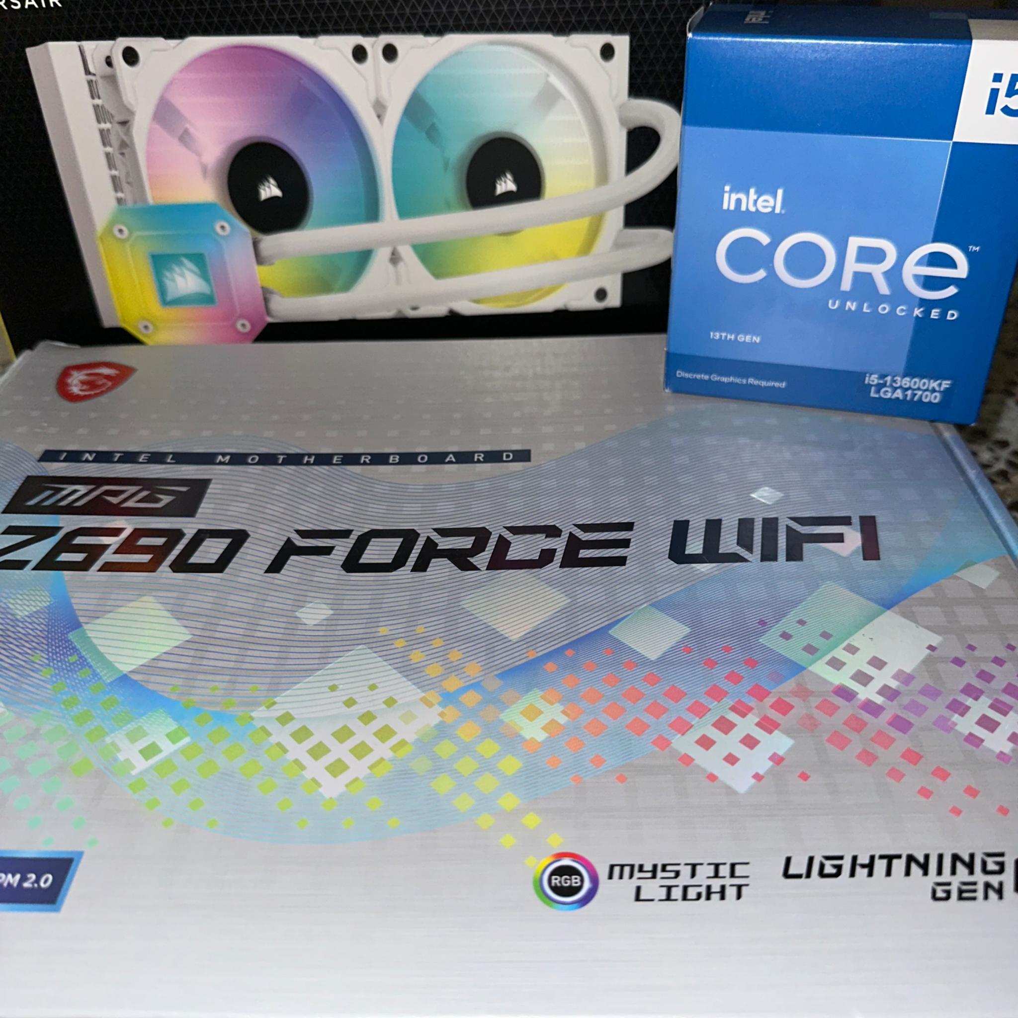 BUNDLE MSI Z690 Force WiFi Gaming Motherboard & Intel Core i5-13600kf