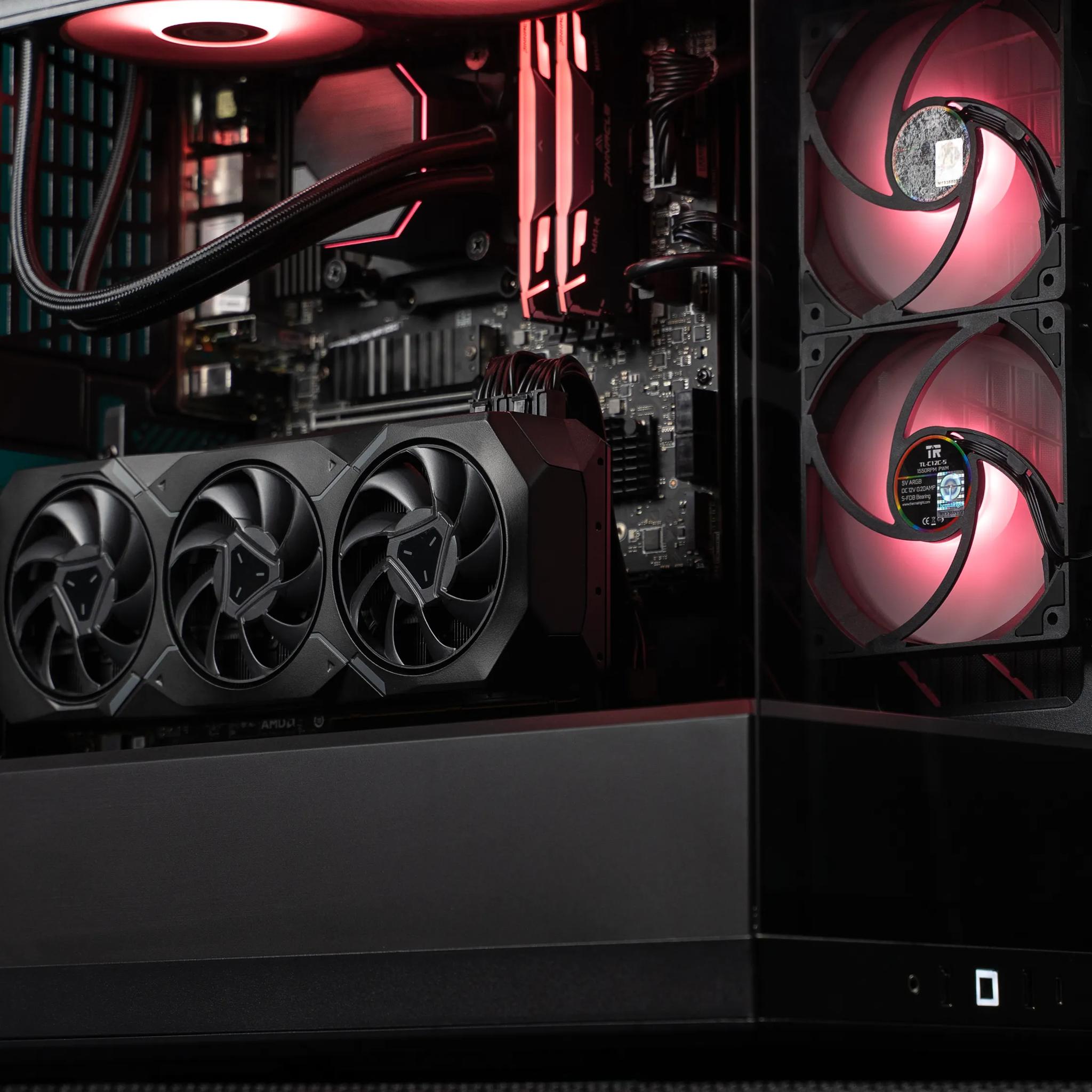 “Predark-X” RX 7900 XT Ryzen 9 32GB Windows 11 Pro 2TB Gaming PC Powerhouse