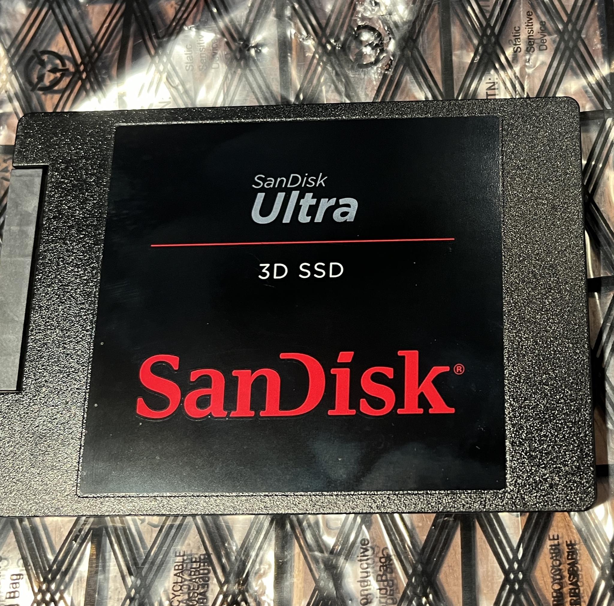 SanDisk Ultra 3D 512GB 2.5" SATA SSD SDSSDH3-512G Solid State Drive 99% HEALTH