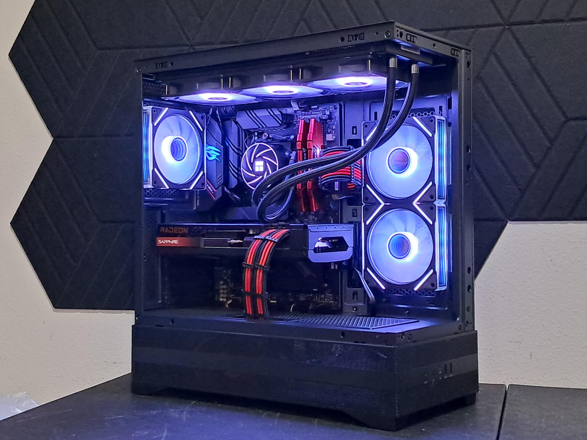 Red Rage ROG Strix 1440p Gamer | Ryzen 7 5800XT | RX 7700 XT | 16GB DDR4 | 1TB SSD | WiFi!