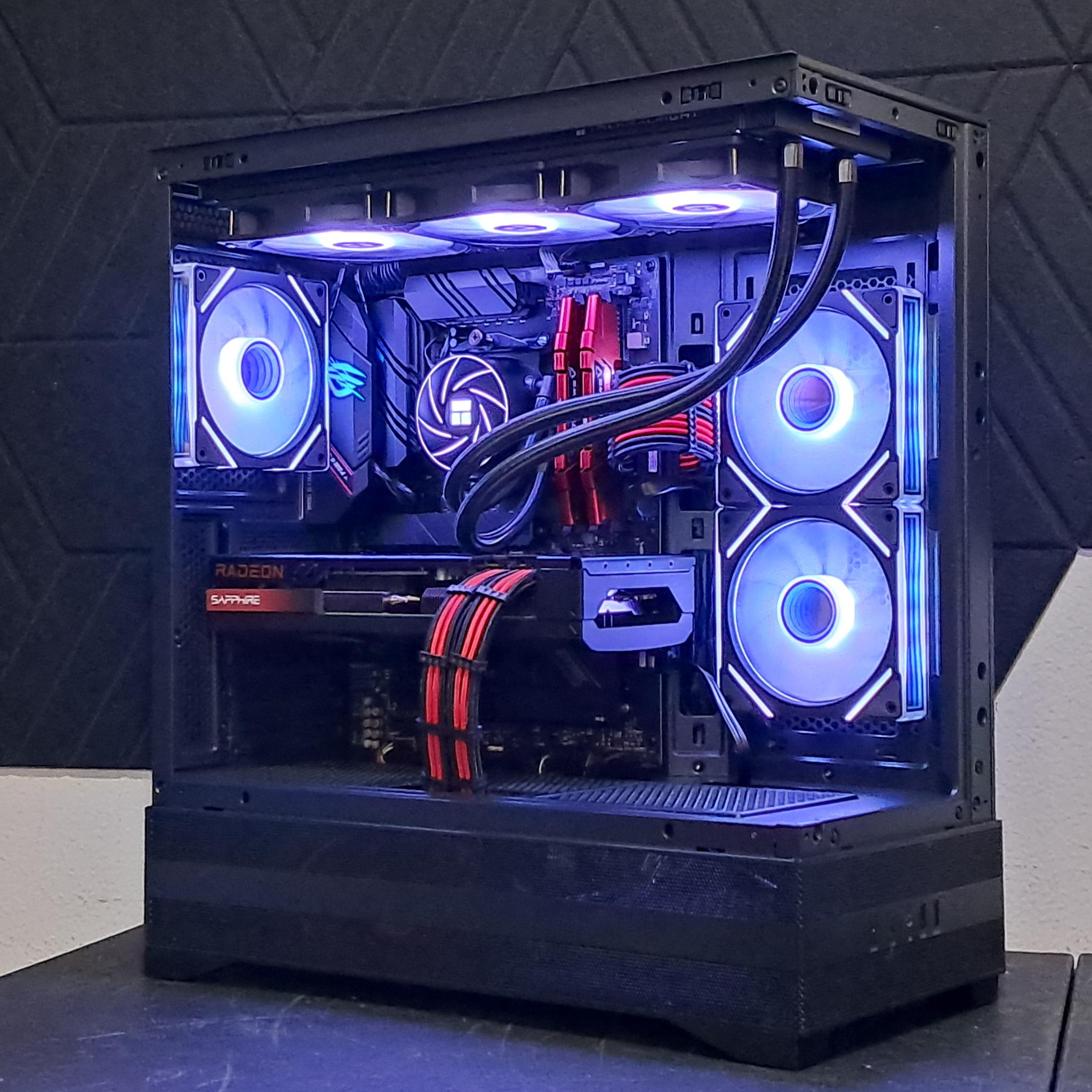 🔴Red Rage ROG🔴Ryzen 7 5800XT | RX 7700 XT | 16GB DDR4 | 1TB SSD | WiFi!