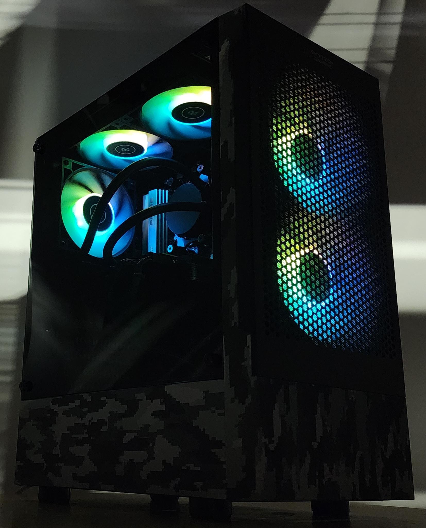 Gaming PC Ryzen 5 8400F 16GB RAM 1TB SSD RTX 3060 Ti 8GB Windows 11 Computer