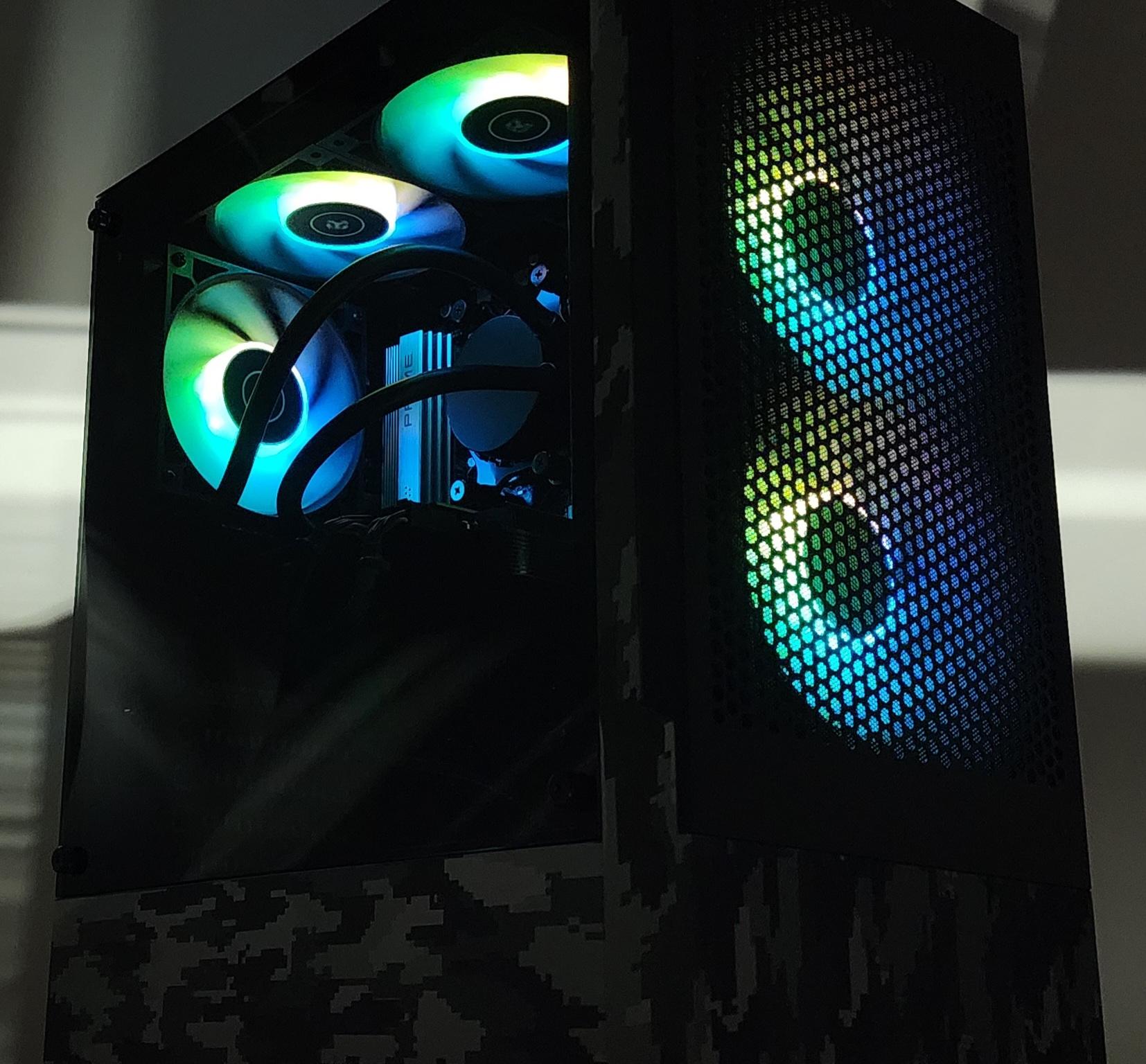 Gaming PC Ryzen 5 8400F 16GB RAM 1TB SSD RTX 3060 Ti 8GB Windows 11 Computer