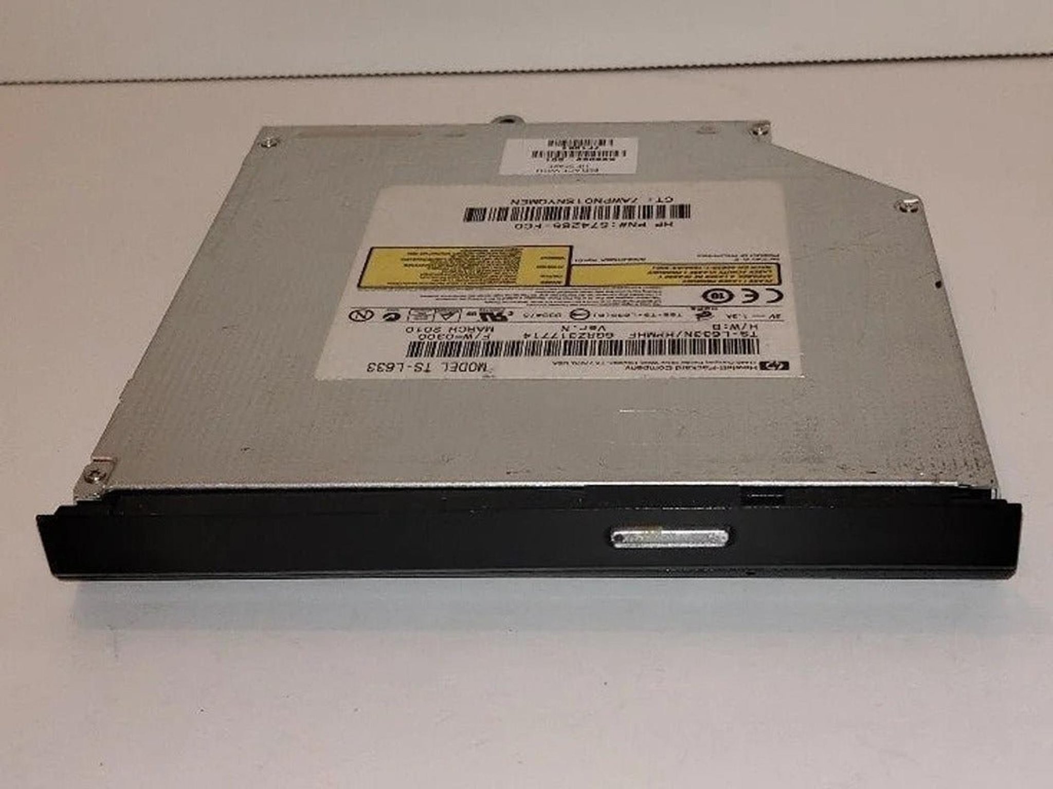 HP DVD±RW DRIVE SATA CQ62-200 SERIES 599062-001 TS-L633N G62-144DX G62-219wm