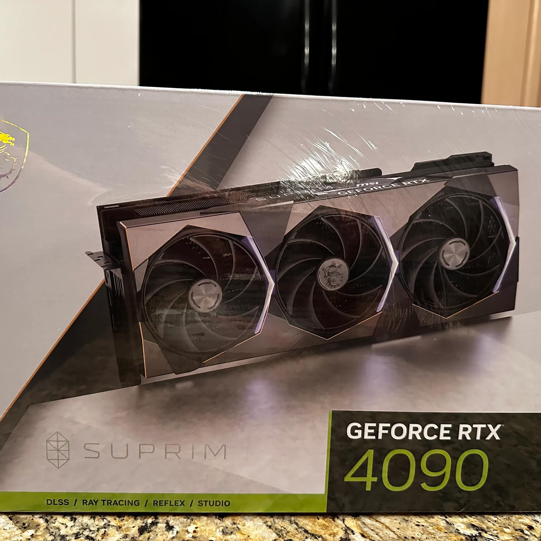 BNIB Sealed MSI RTX 4090 Suprim 24G