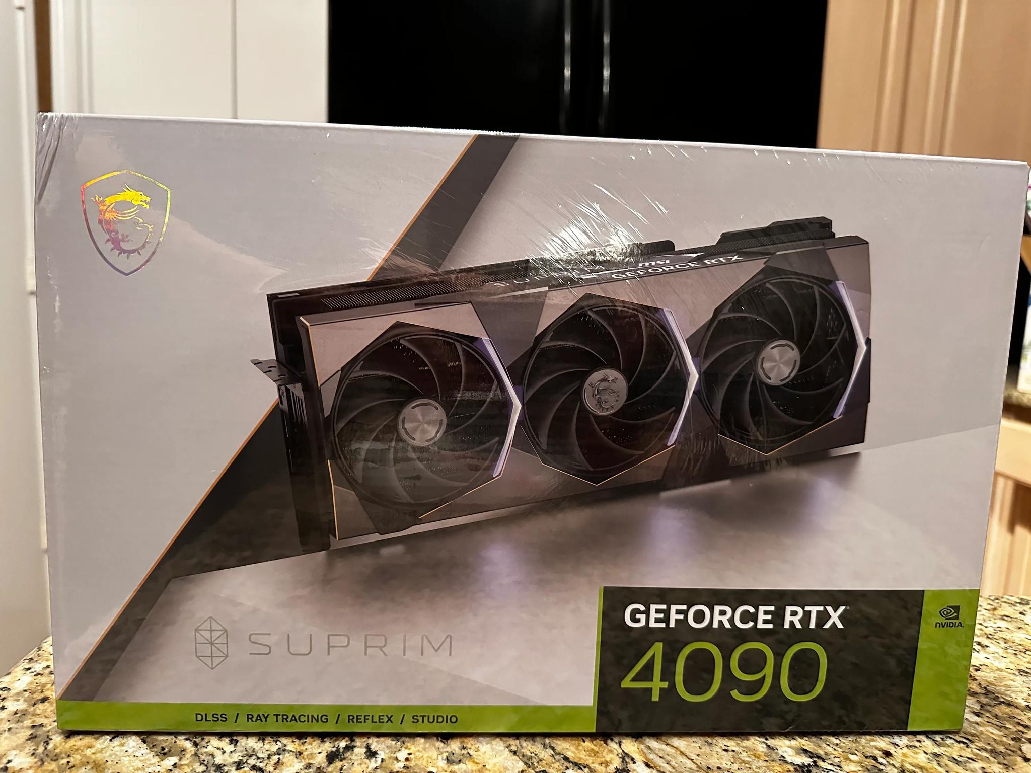 BNIB Sealed MSI RTX 4090 Suprim 24G