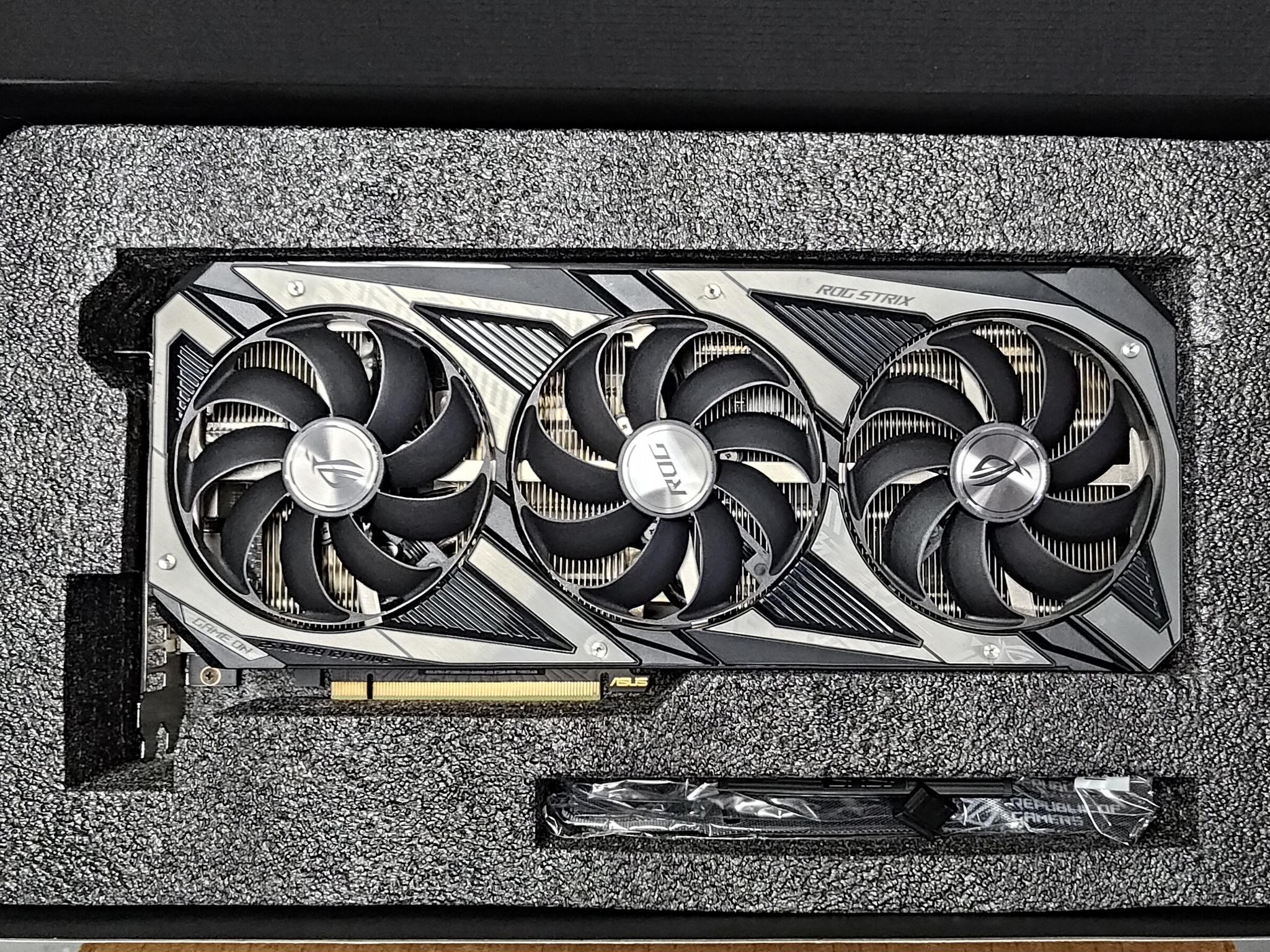 ASUS ROG Strix RTX 3060 V2 OC Edition Gaming Graphics Card 12GB GDDR6