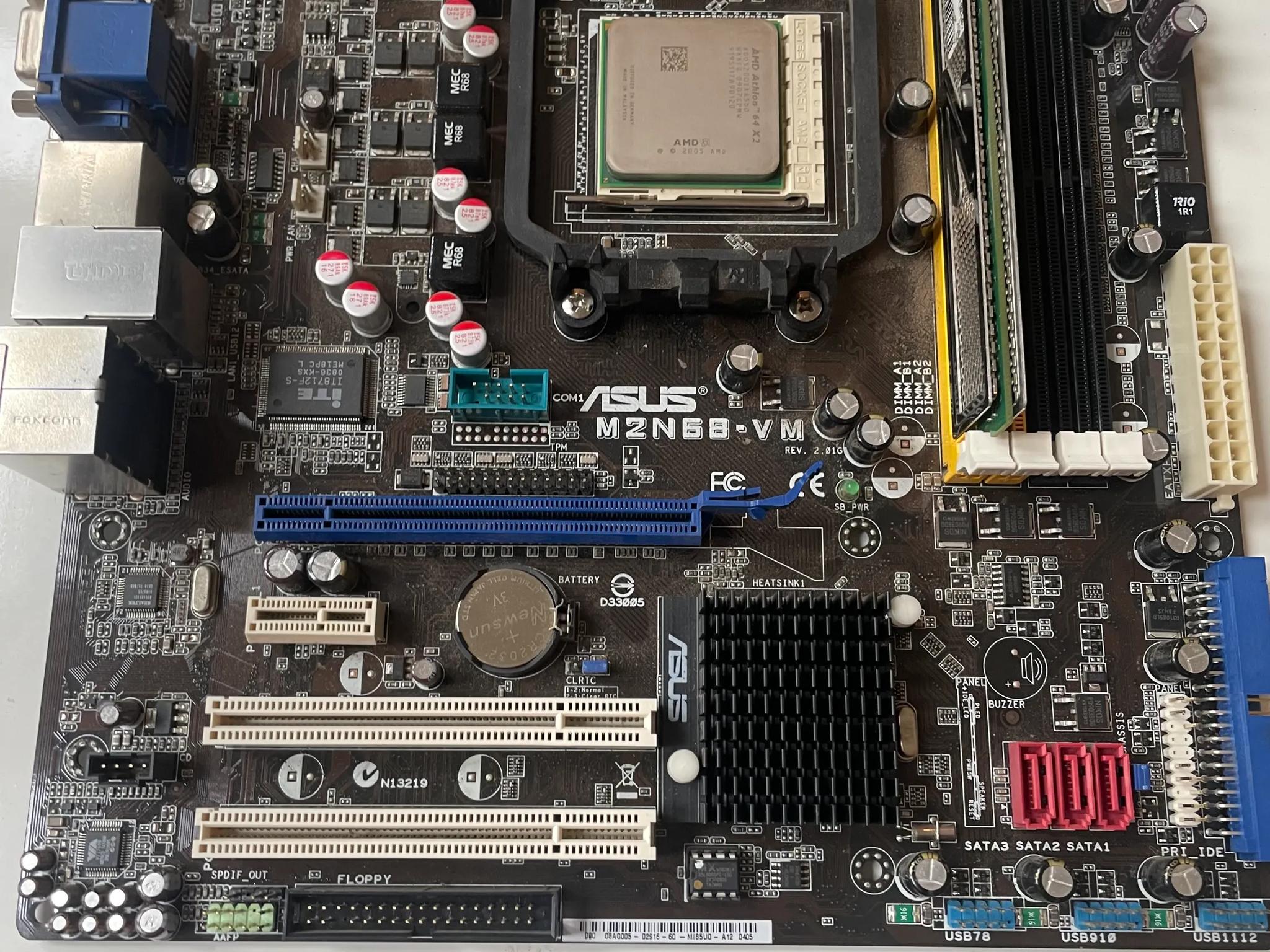 Tech deal AMD athlon 64 X2 plus 2GB DDR2 and AM2 mobo