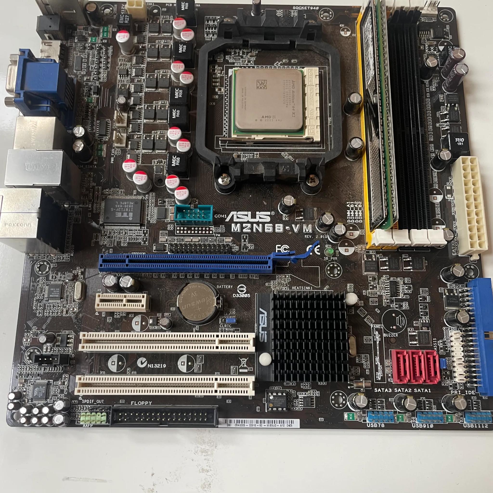 Tech deal AMD athlon 64 X2 plus 2GB DDR2 and AM2 mobo