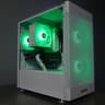 🤍ALL WHITE🤍 1080p GAMING MACHINE 💚GTX 1660 Super 🧡 Ryzen 5 2600x | 16GB | 1TB | WIFI