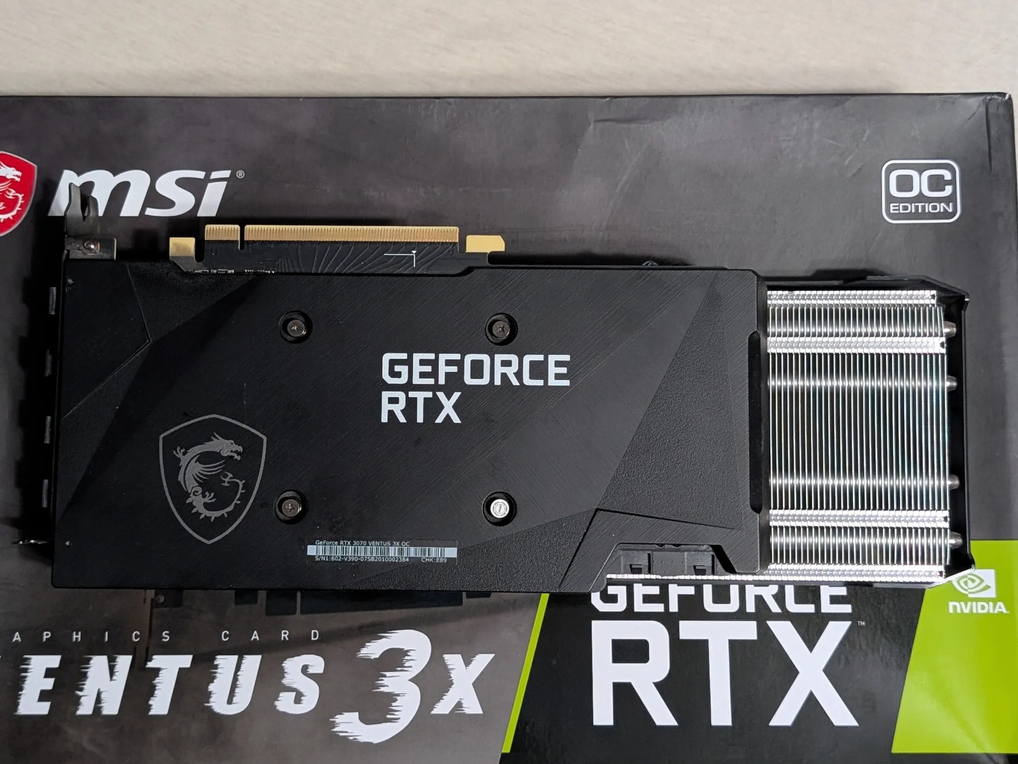 MSI RTX 3070 Ventus 3X OC
