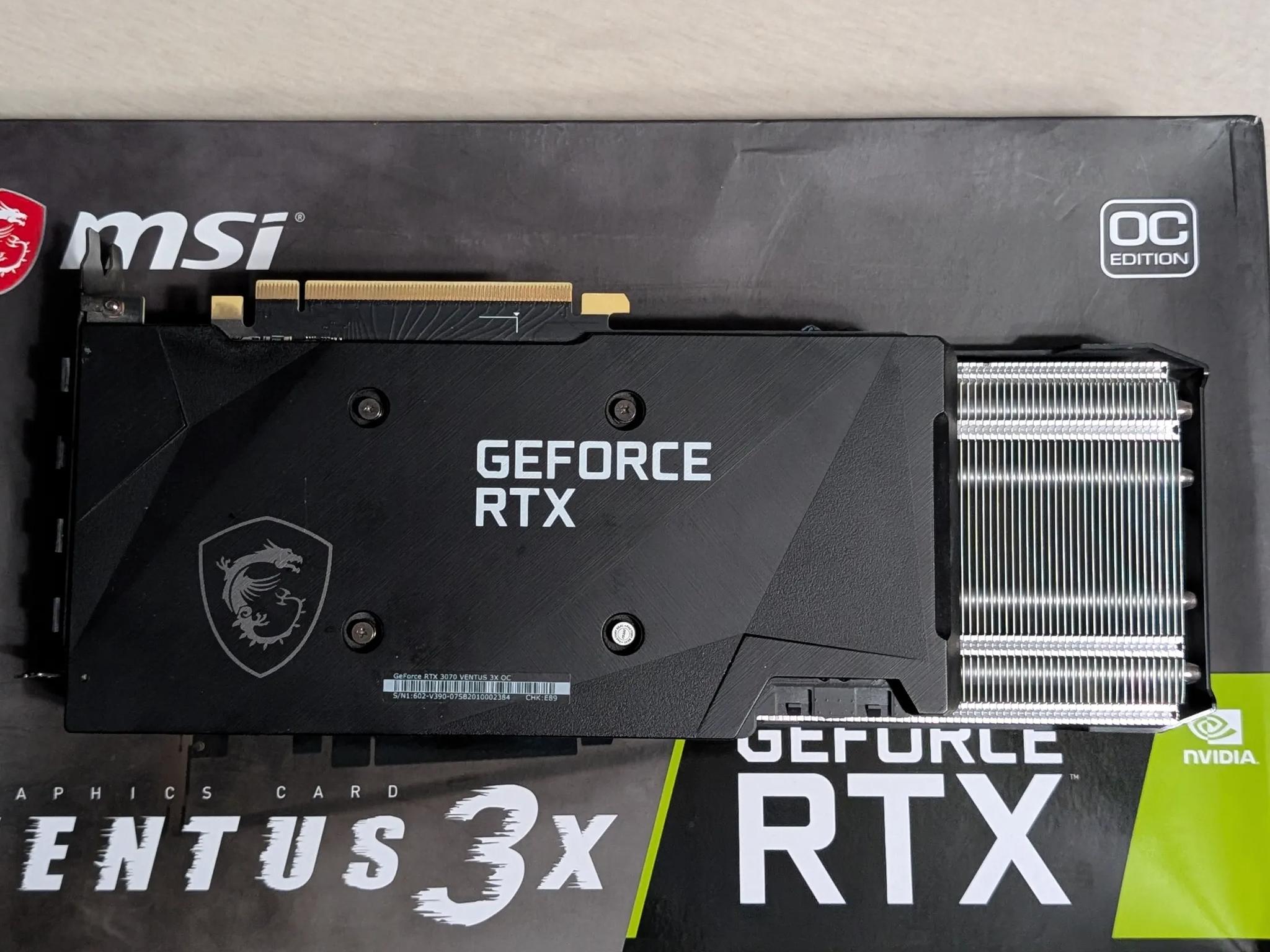 MSI RTX 3070 Ventus 3X OC