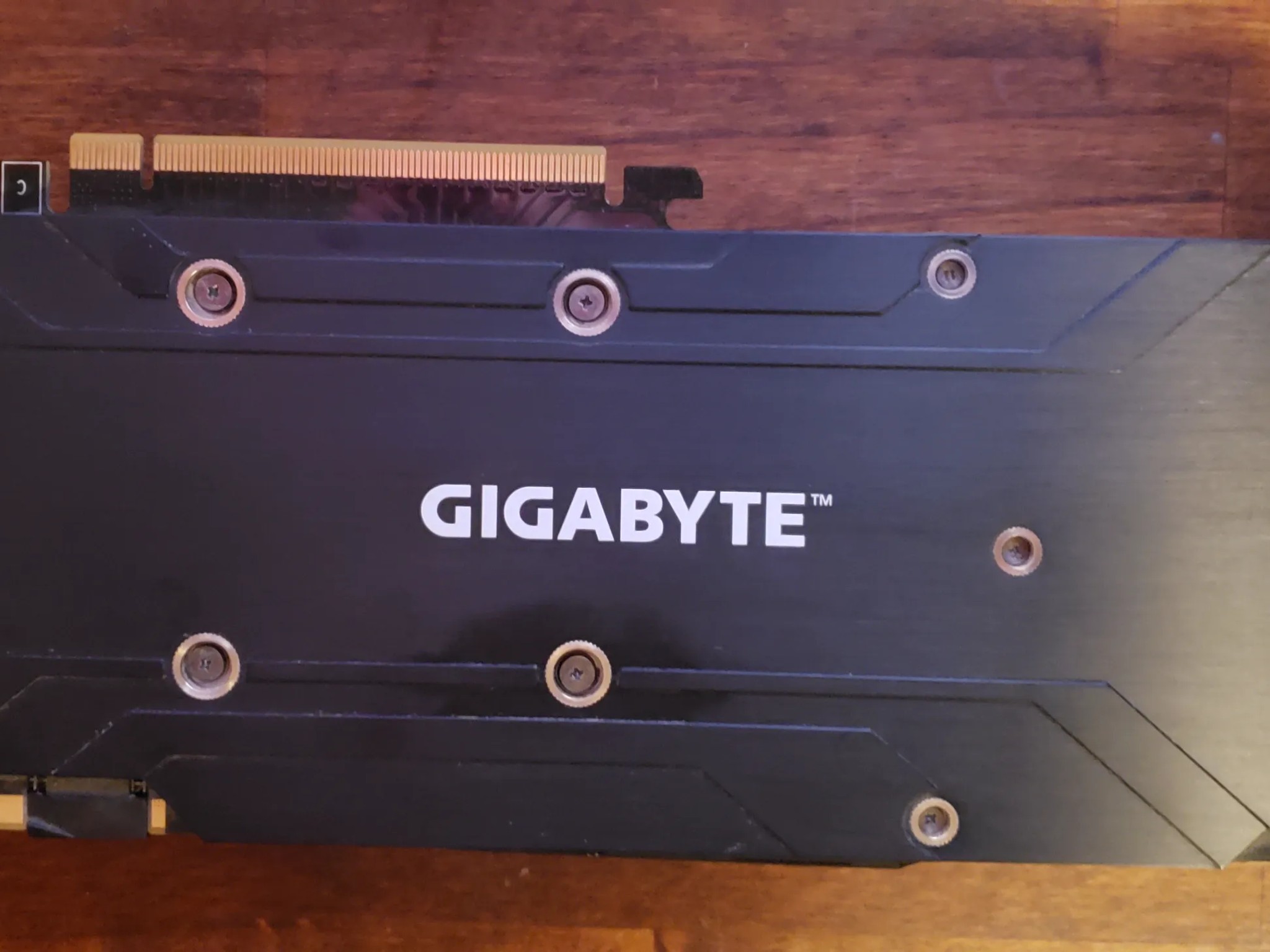 Gigabyte GTX 1080 G1 Gaming graphics card.