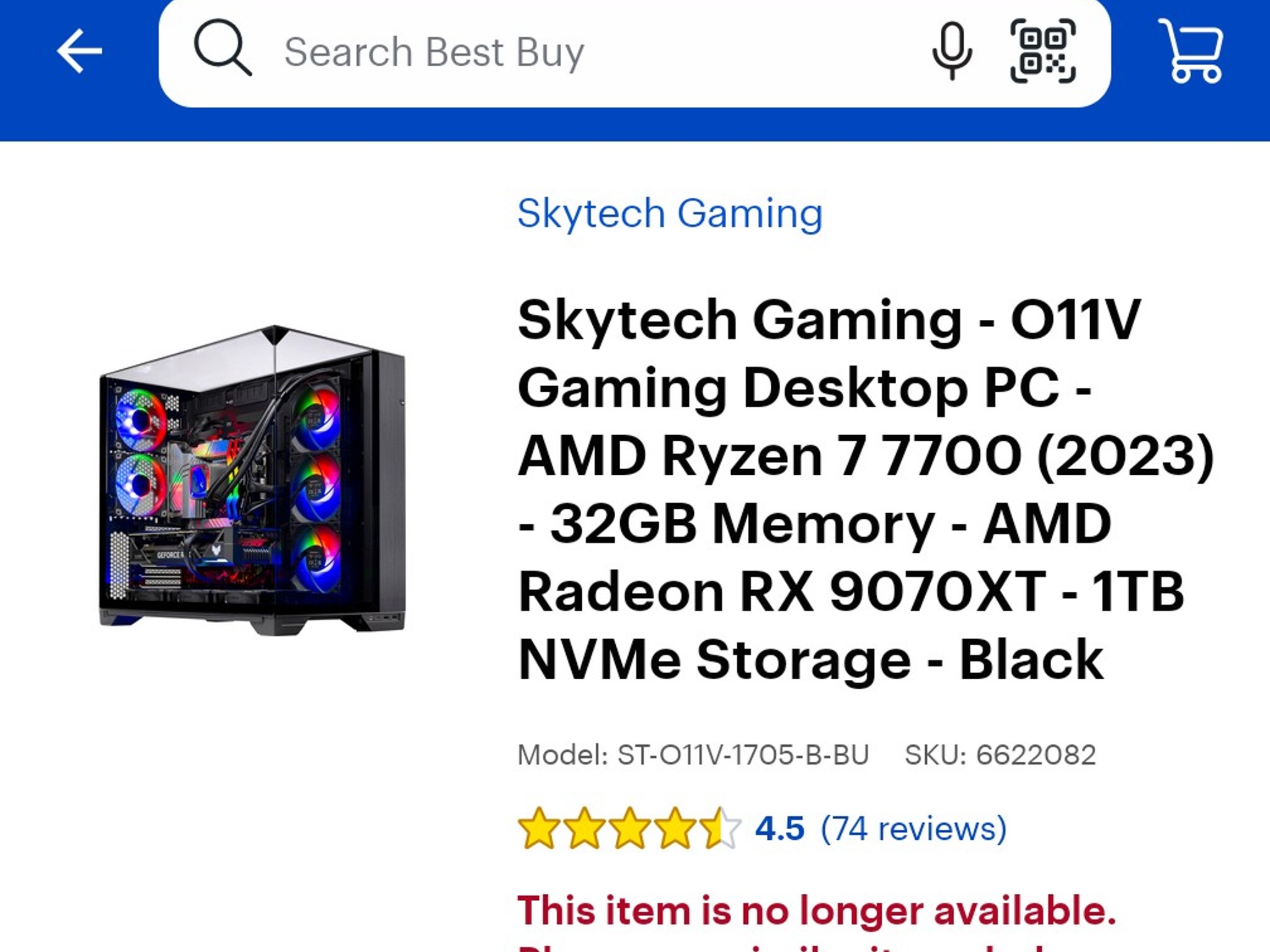 Ryzen 7 7700, RX 9070XT, 32g DDR5