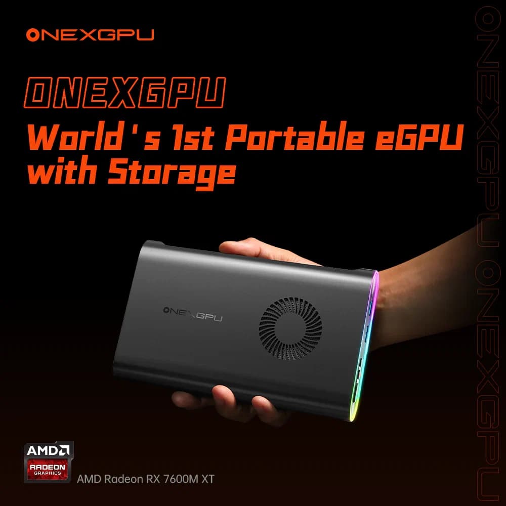 ONEXPLAYER ONEXGPU (7600M XT / 8 GB GDDR 6 VRAM)