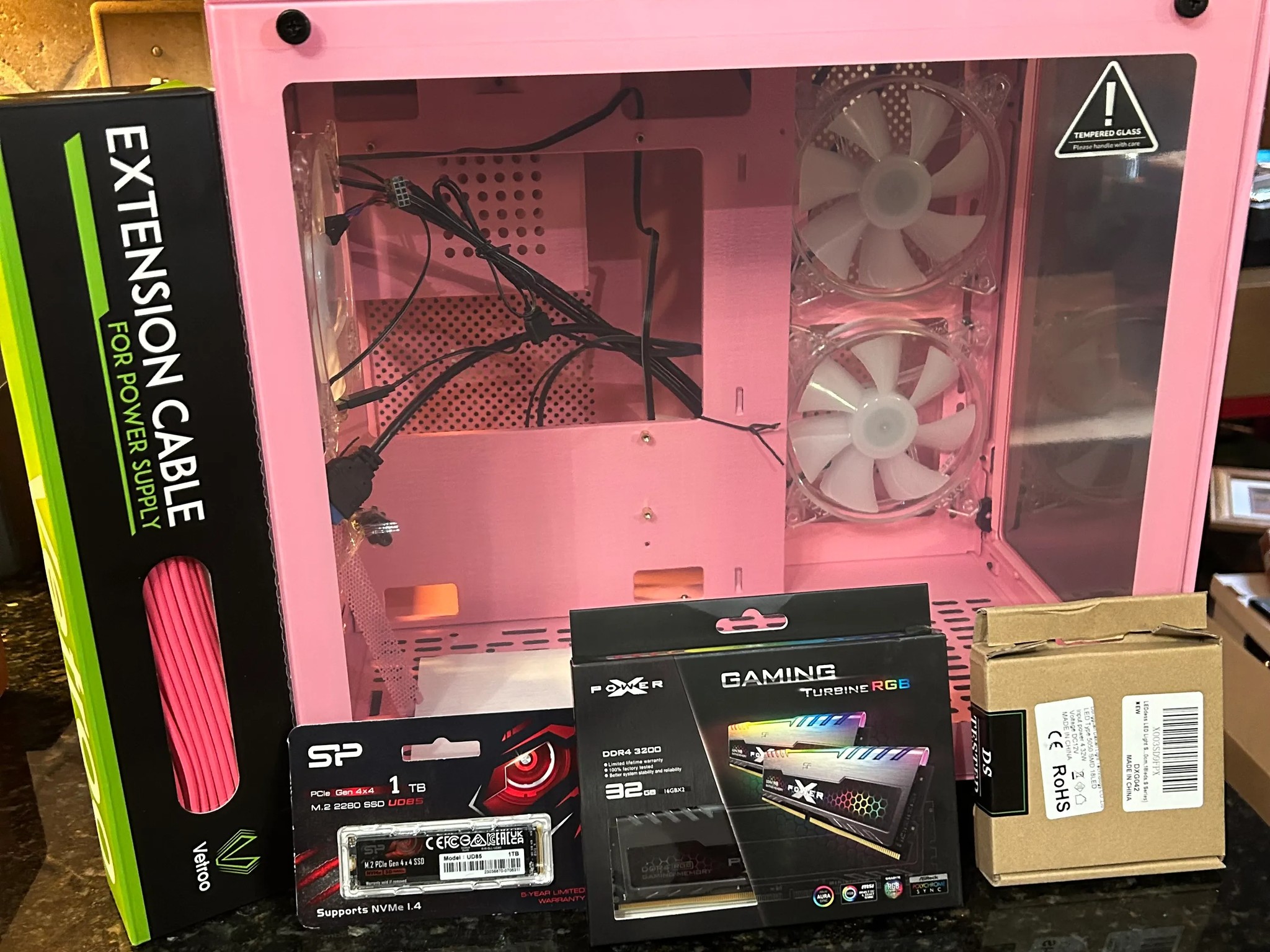 AMD "Anime" Pink and White Theme CYBER MONDAY SALE