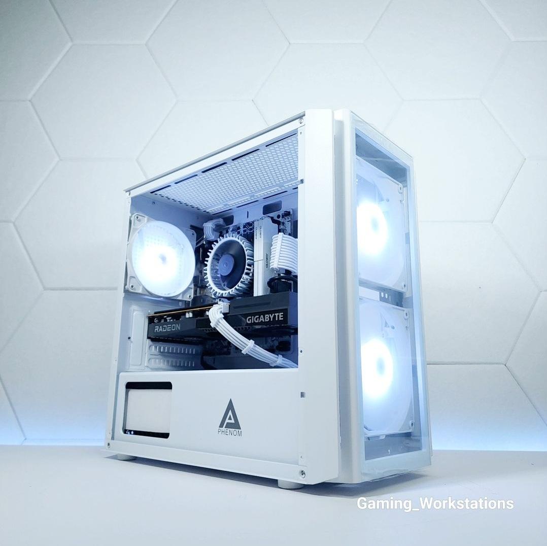 🤍🤍1080p Gaming | RX 6600 | Core i3 12100T | 16GB 5200MHz DDR5 | 1TB M.2 NVMe