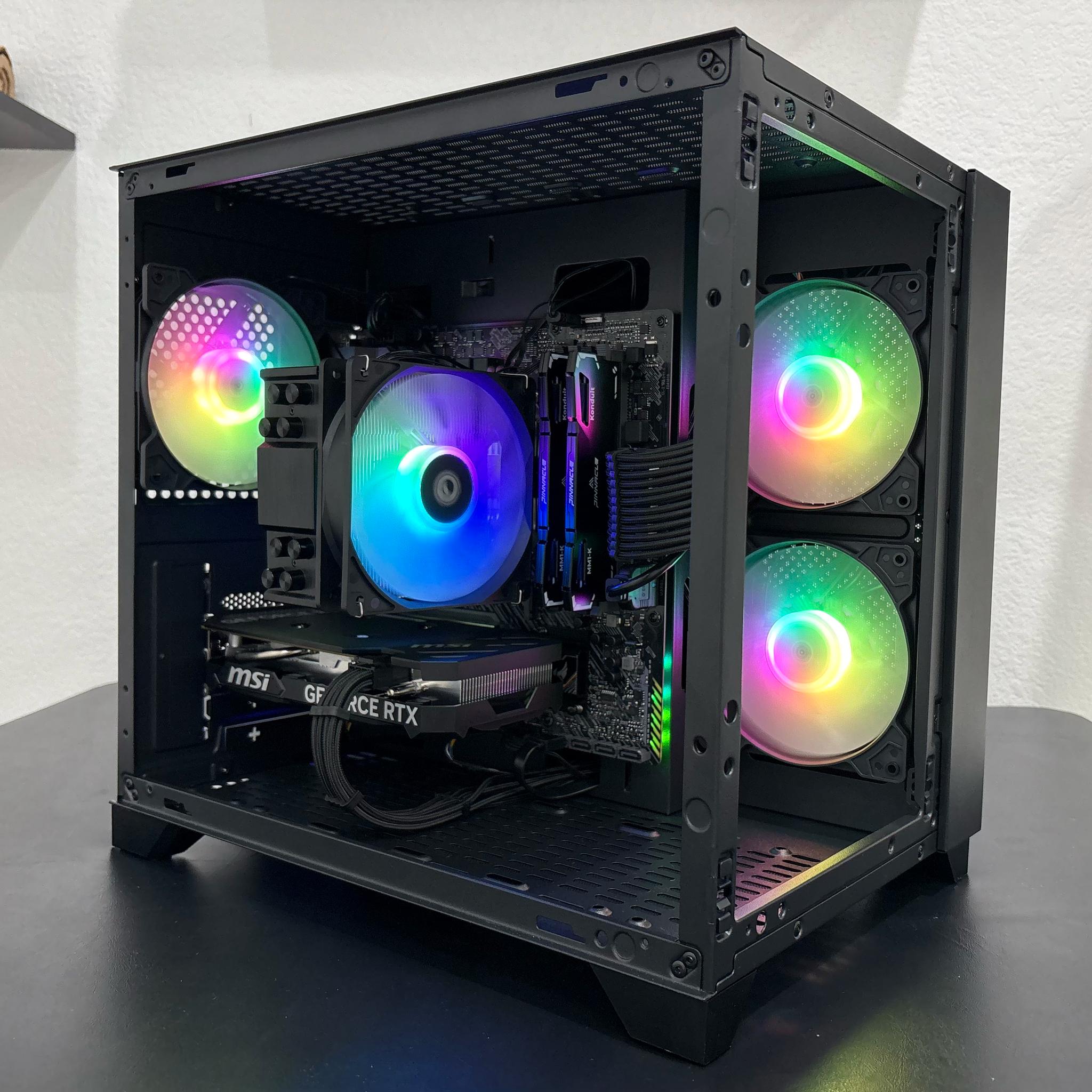 | Gaming PC | RTX 4060 | Ryzen 5 5600G | 16 GB 3200 Mhz | 512GB Storage | ARGB | Accepts Offers! |