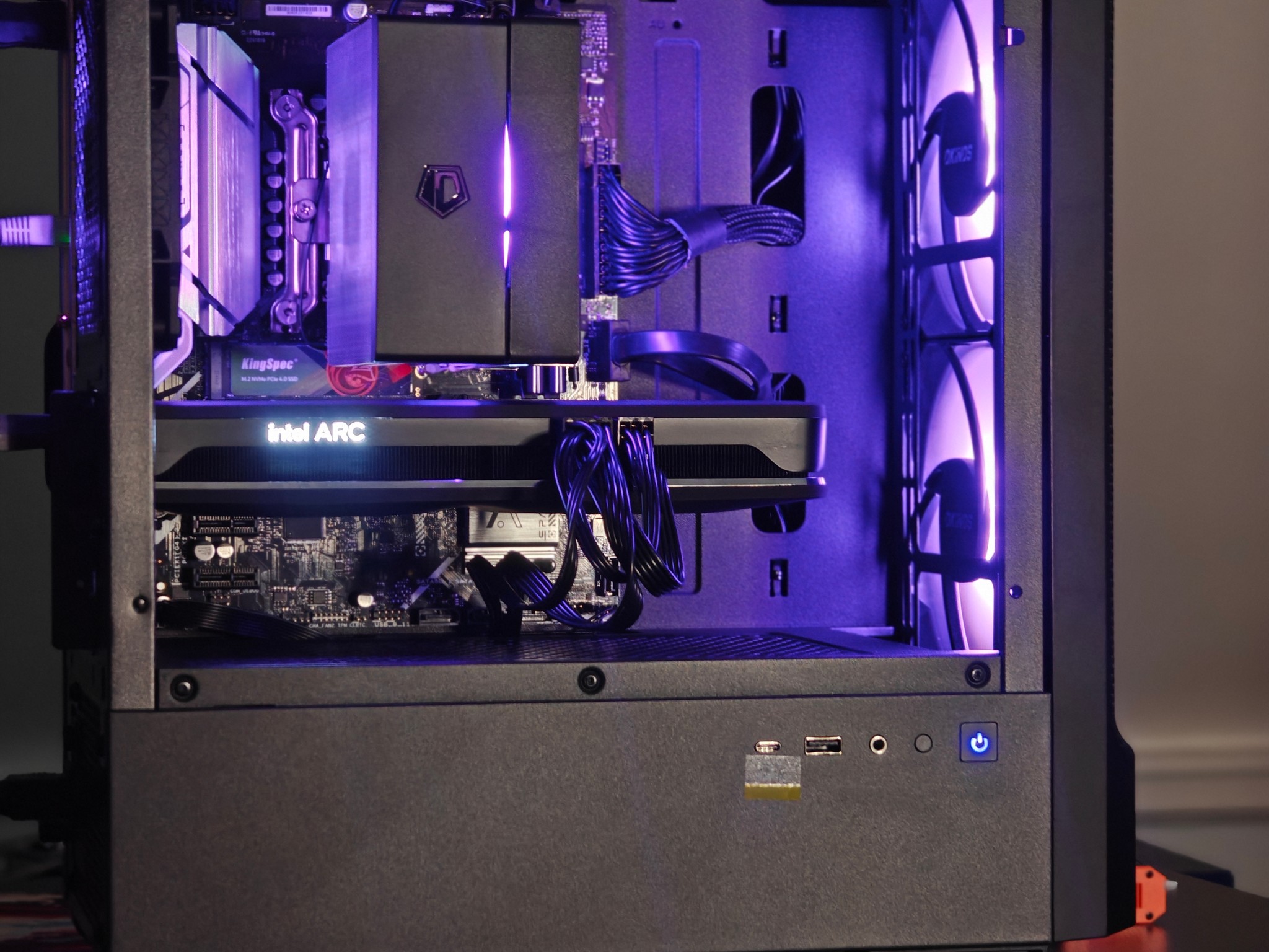 GAMING PC|INTEL I3 14100F 12MB LGA1700|INTEL ARC A750 8GB|16GB DDR4 3200|1TB SSD|WINDOWS 11 HOME