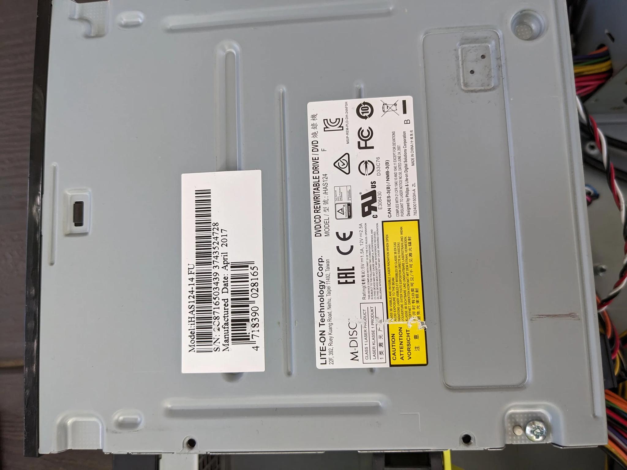 Two Slim PC cases! Both w/ 300W PSU and case fan! And, there is more: One optical drive!